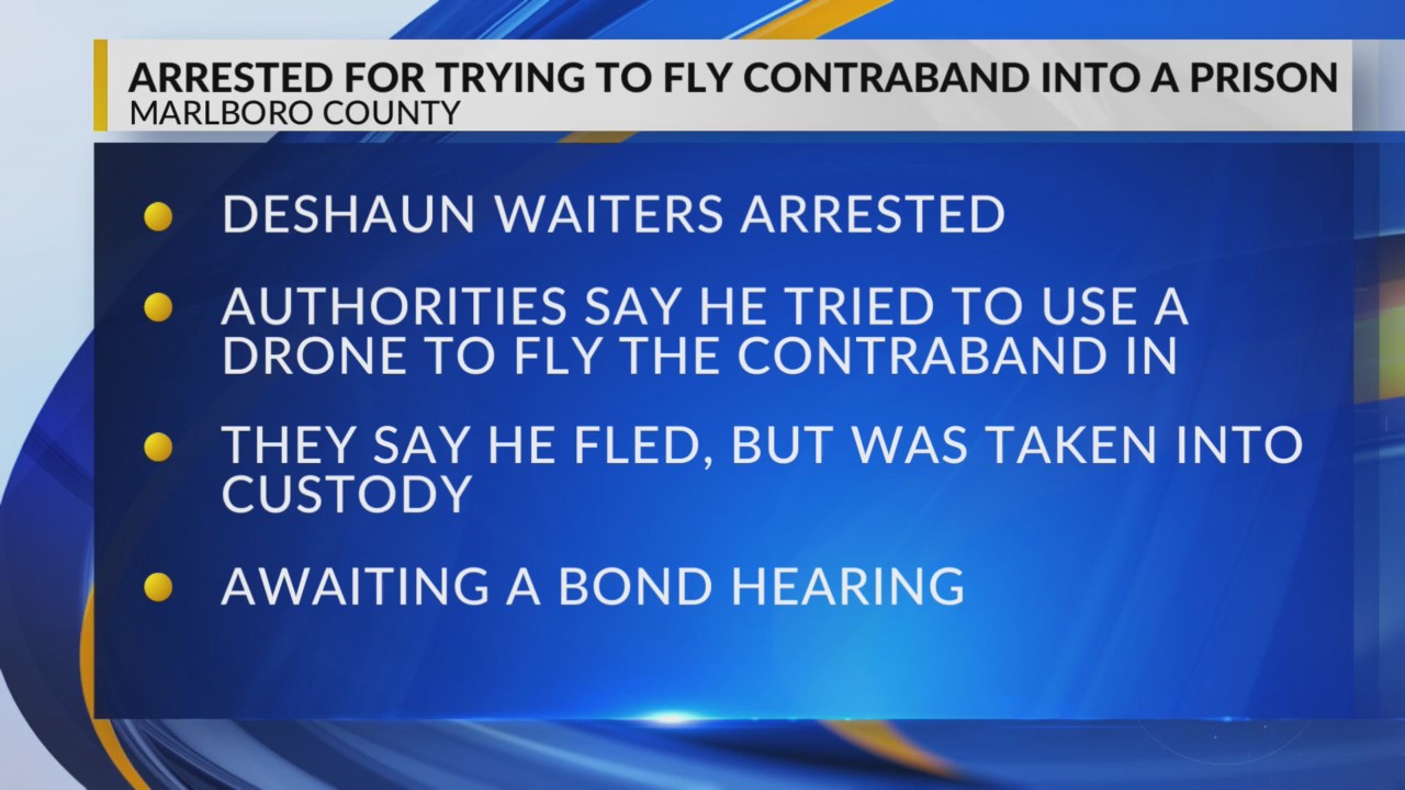 Man allegedly tried to drop contraband into prison using drone ...