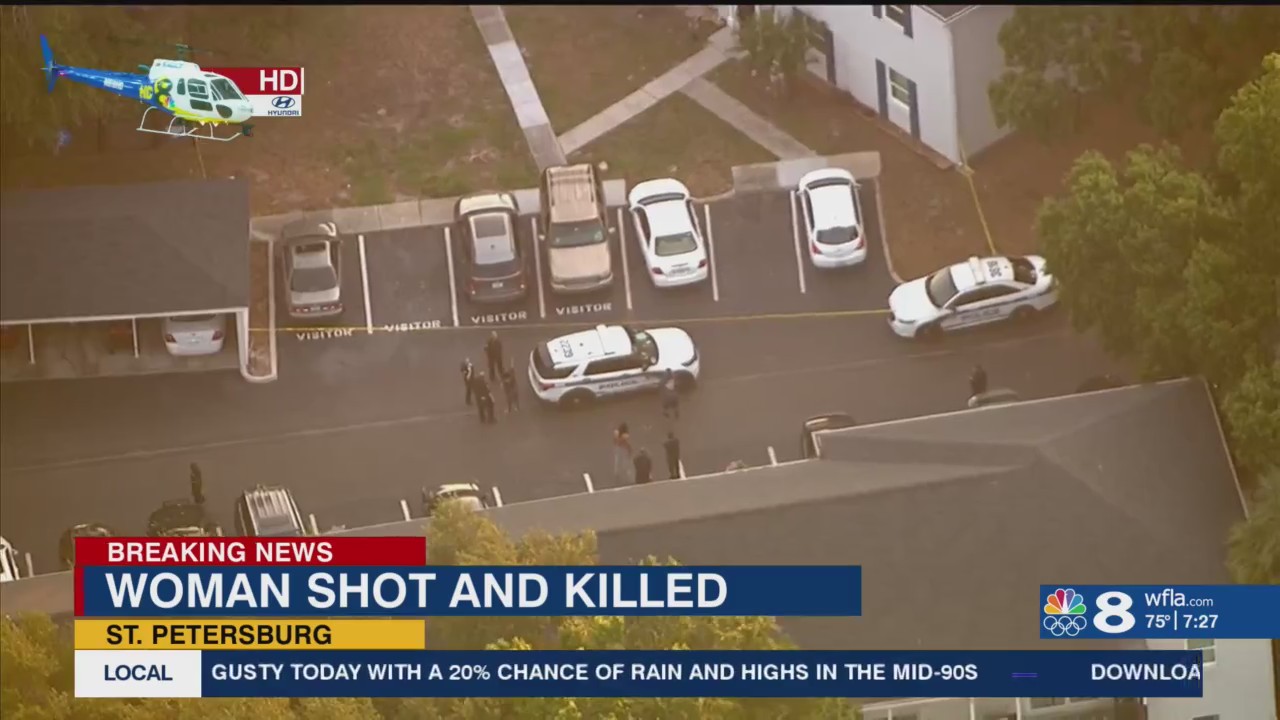 Woman killed in shooting at St. Petersburg apartment complex – WFLA