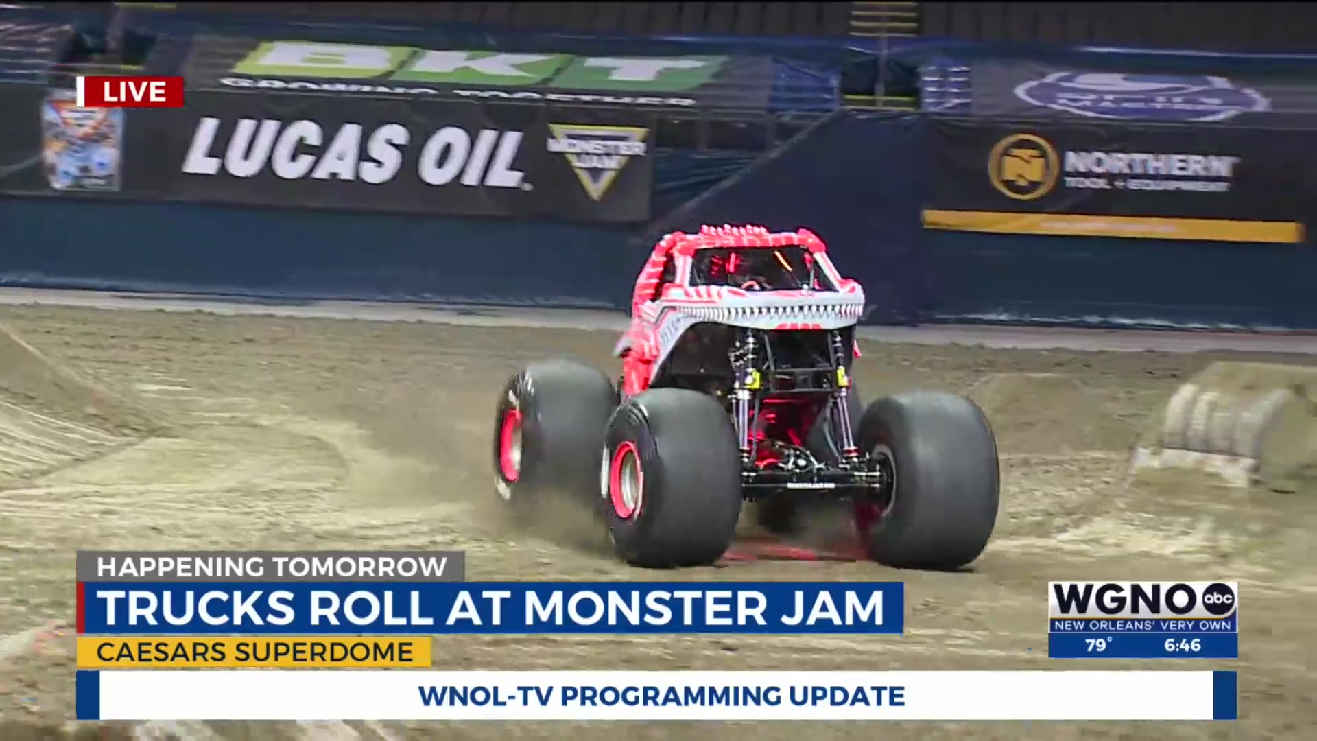 Monster Jam Roars through the Superdome – WGNO