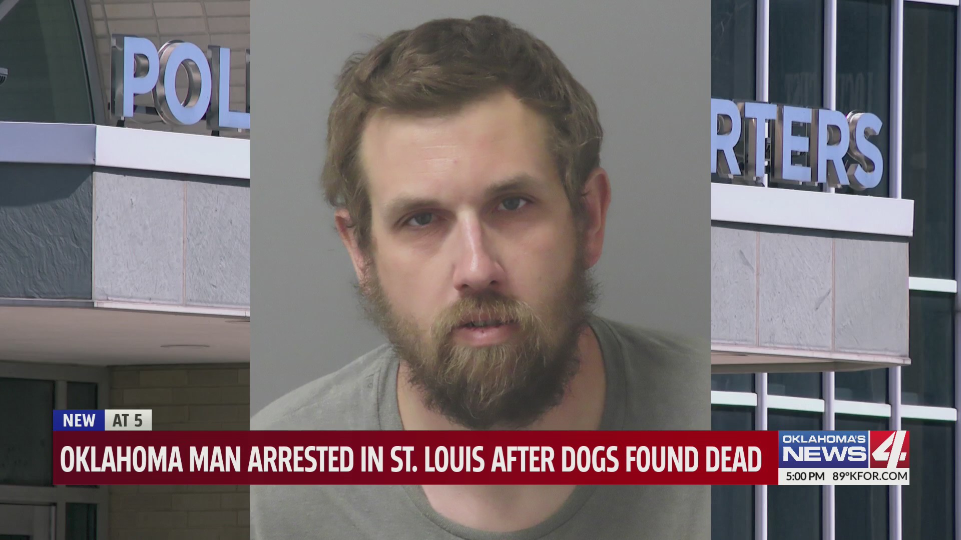 Oklahoma man arrested in St. Louis after dogs found dead – KFOR.com ...