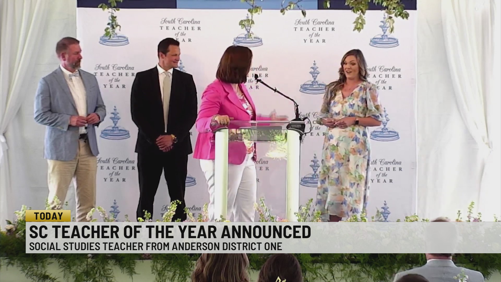 Upstate teacher named 2025 SC Teacher of the Year – WSPA 7NEWS