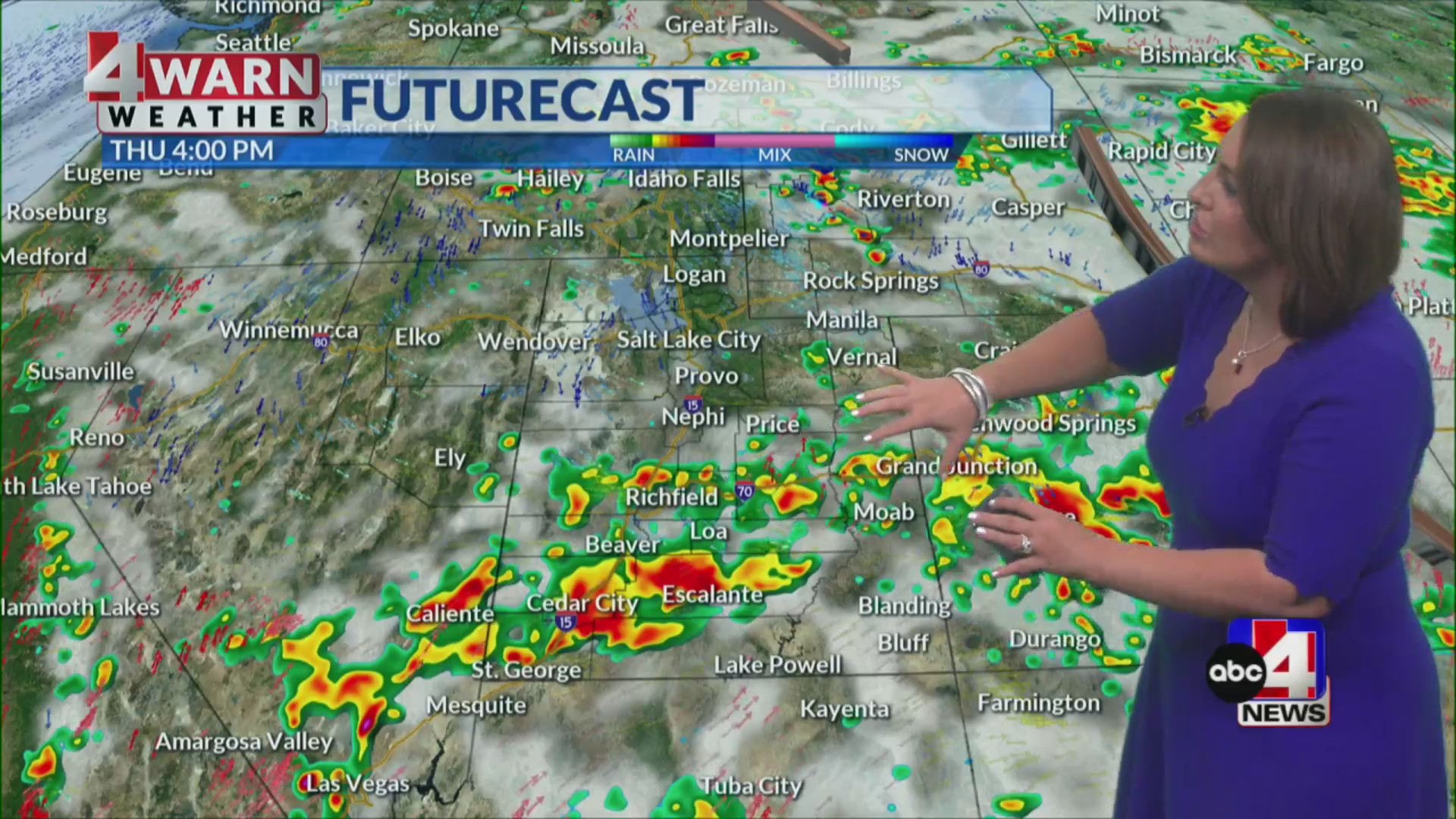 Midweek moisture surge bring storms to Southern Utah with dry skies for ...