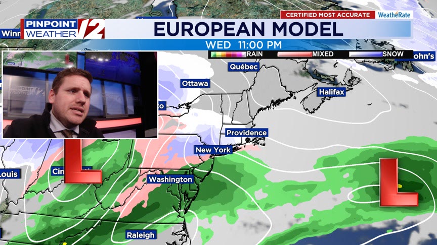 WPRI 12 Weather Now 2/10/25: Dry, Cold Through Tuesday; Watching Mid ...