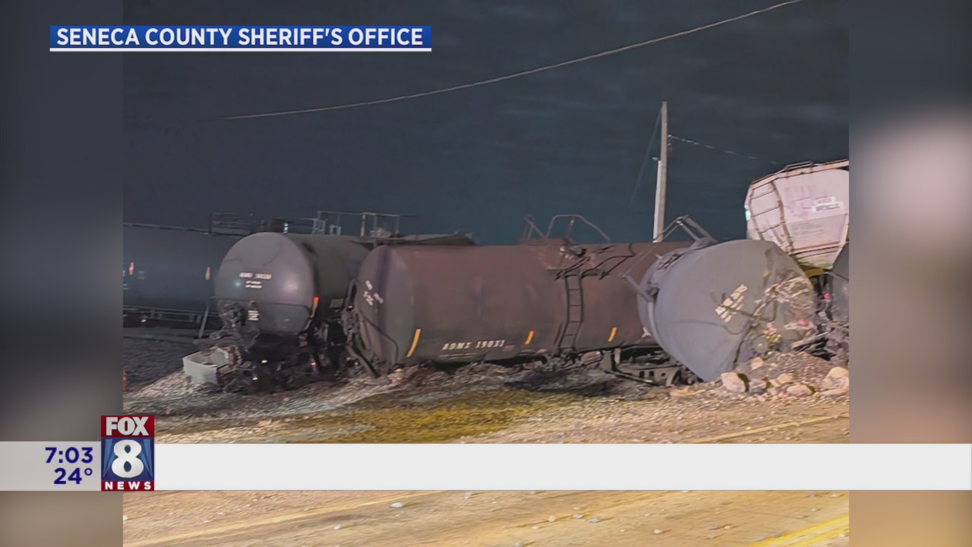 Local train hauling alcohol derails, leaking – Fox 8 Cleveland WJW