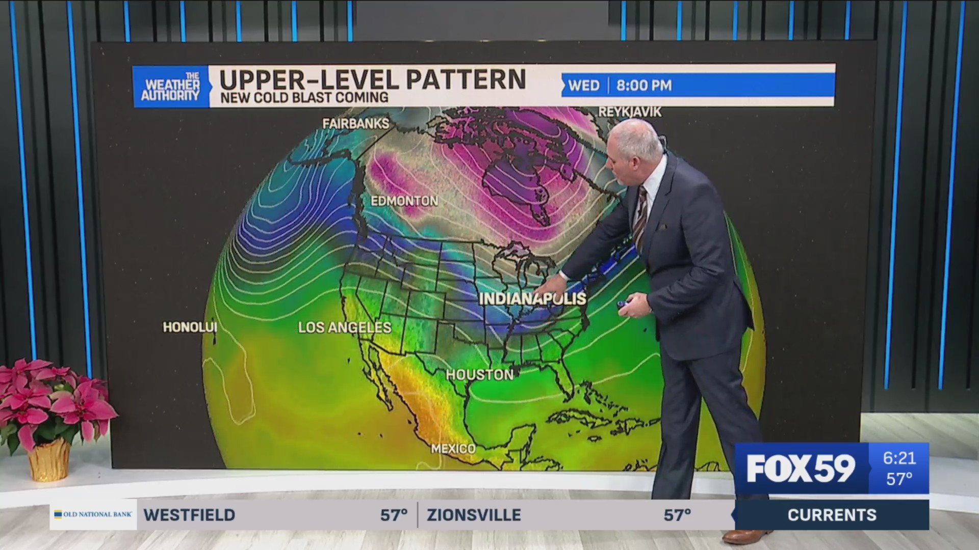 Cooler then colder again this week with snow chances returning – Fox 59
