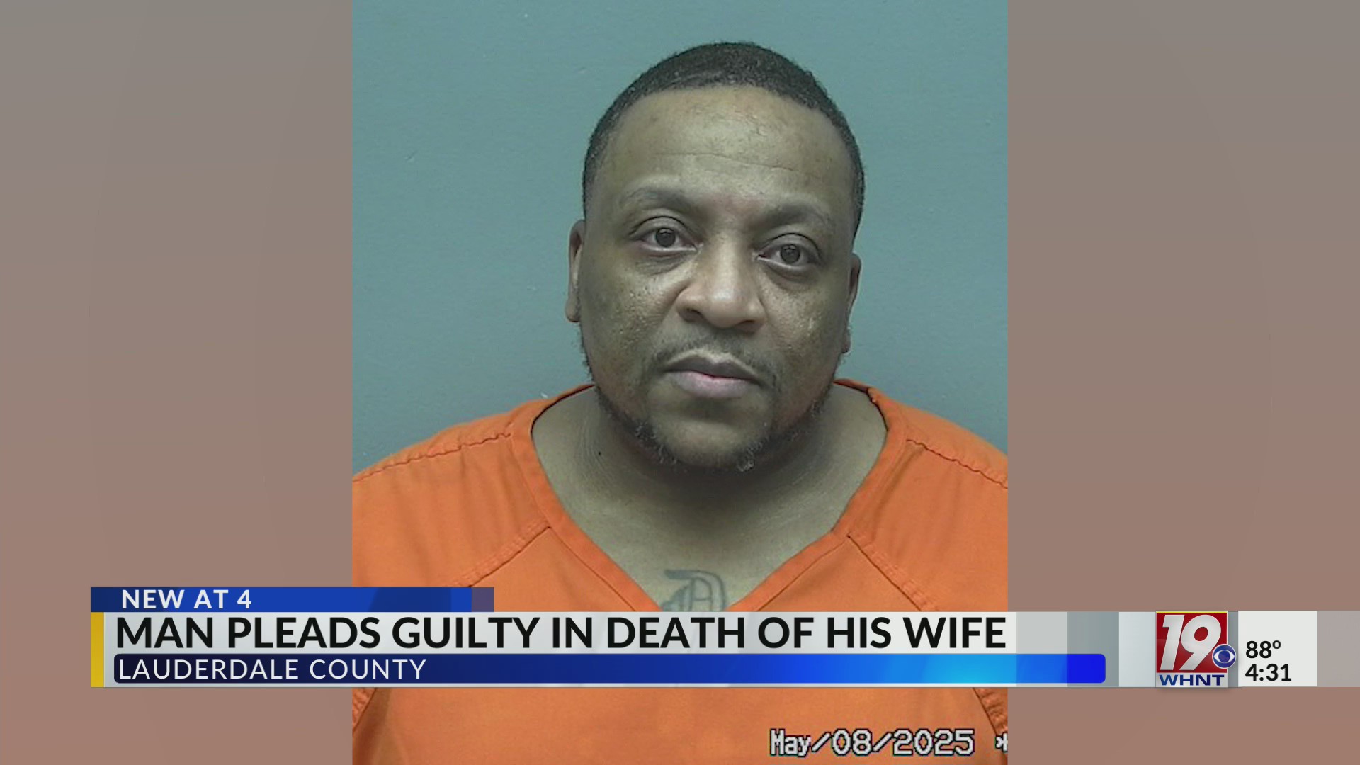 Man Pleads Guilty In Death Of His Wife | August 1, 2025 | News 19 at 4: ...