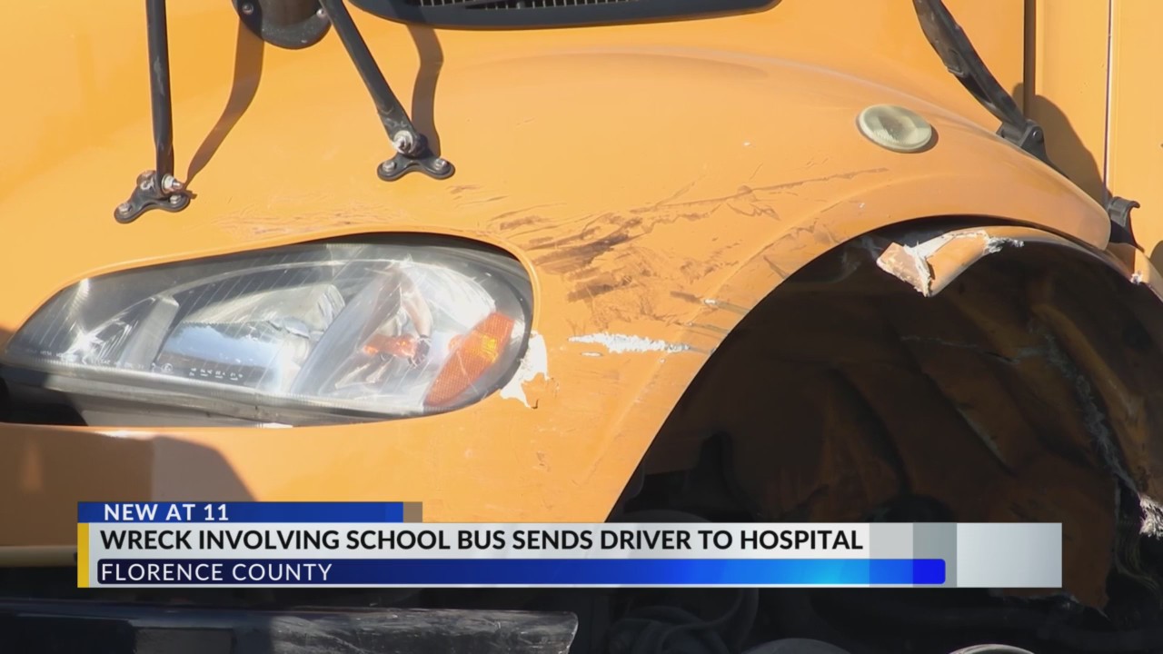 Florence County school bus involved in crash – WBTW
