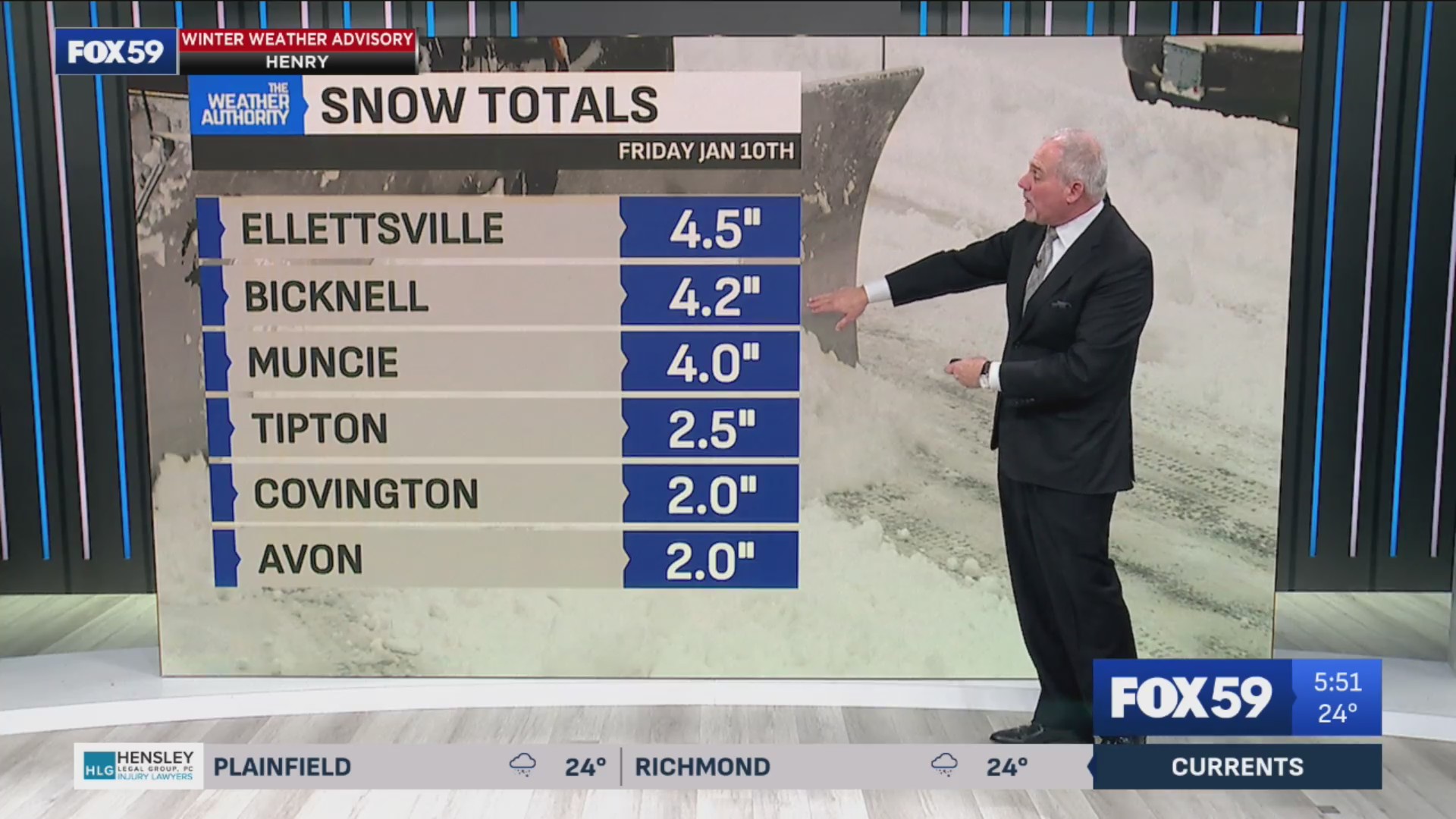 Snowy and slick for the Friday evening commute; Winter Weather Advisory ...