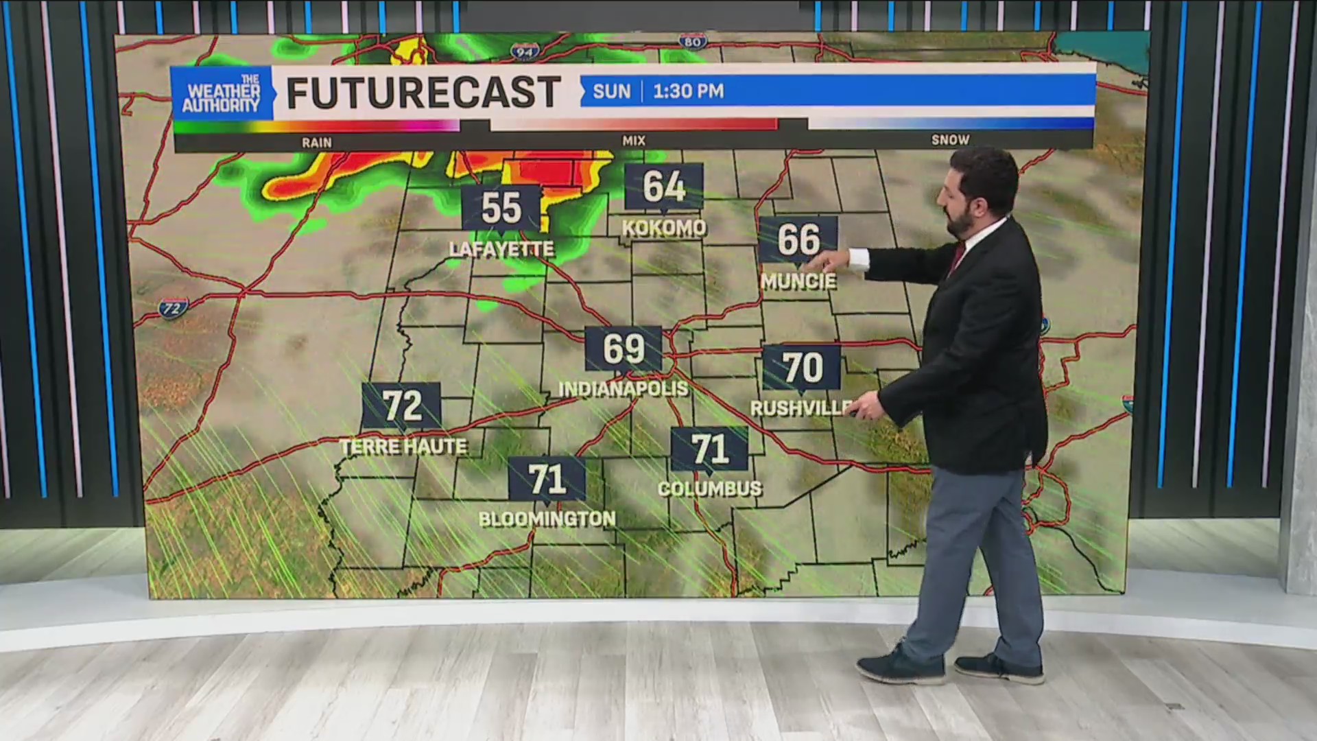 No Easter Sunday washout; More storms to open workweek in central ...