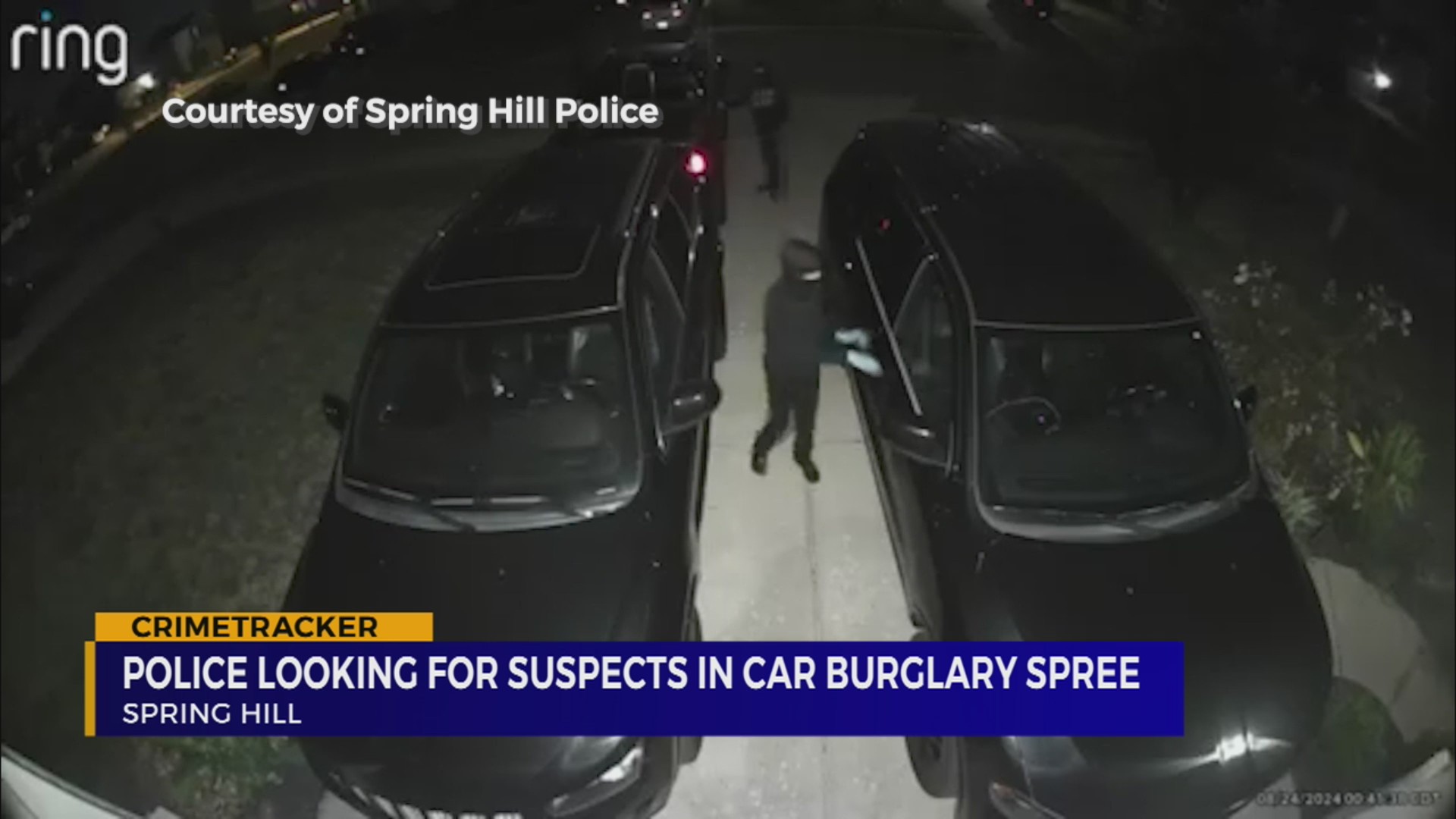 Spring Hill police warn residents of string of vehicle break-ins – WKRN ...