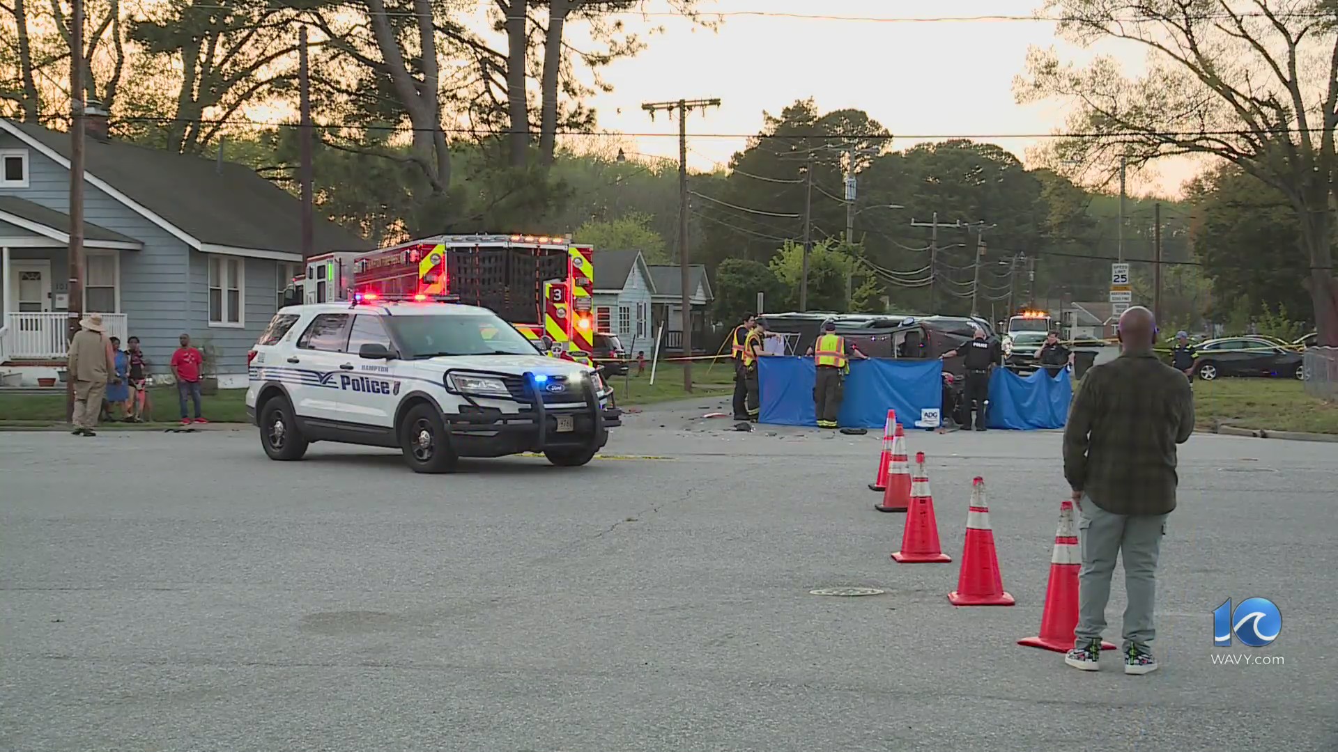 62-year-old motorcyclist dies in crash with pick-up truck in Hampton ...