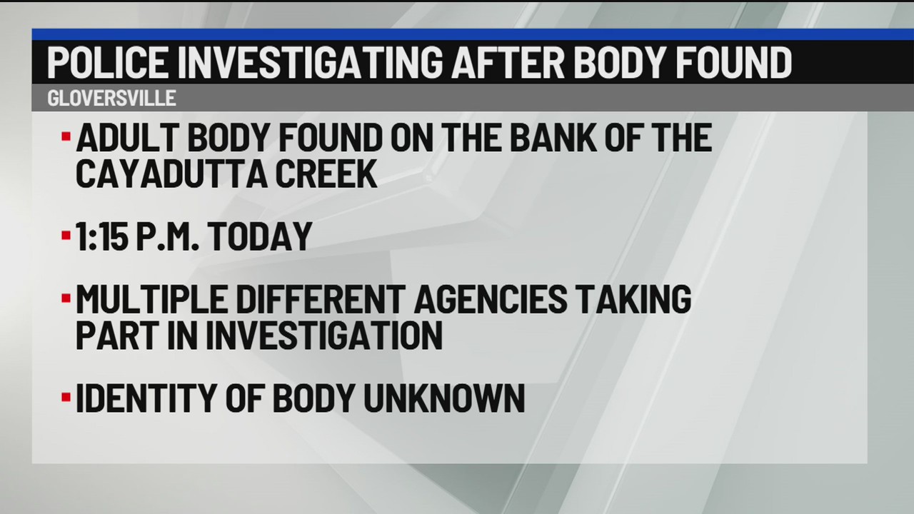 Investigation underway after body found in Gloversville – NEWS10 ABC