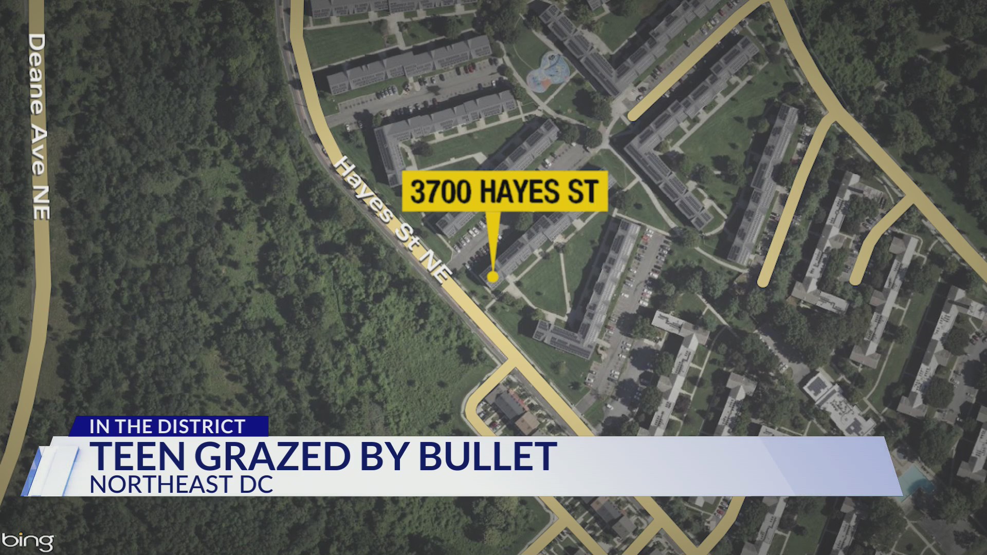 Teenage Boy Grazed By Bullet in Northeast DC, Police Say – DC News Now ...