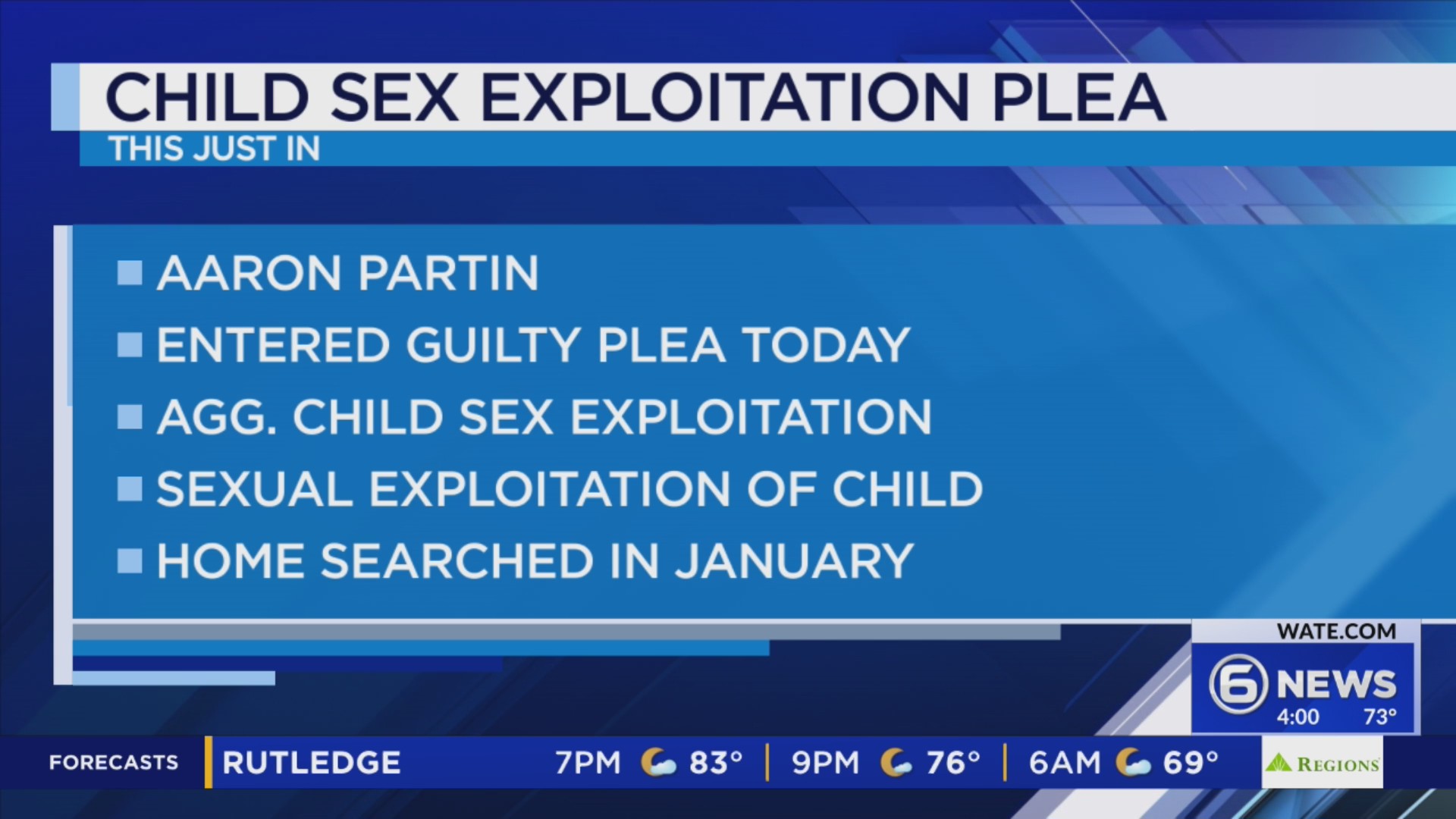 Former school volunteer convicted of exploitation – WATE 6 On Your Side