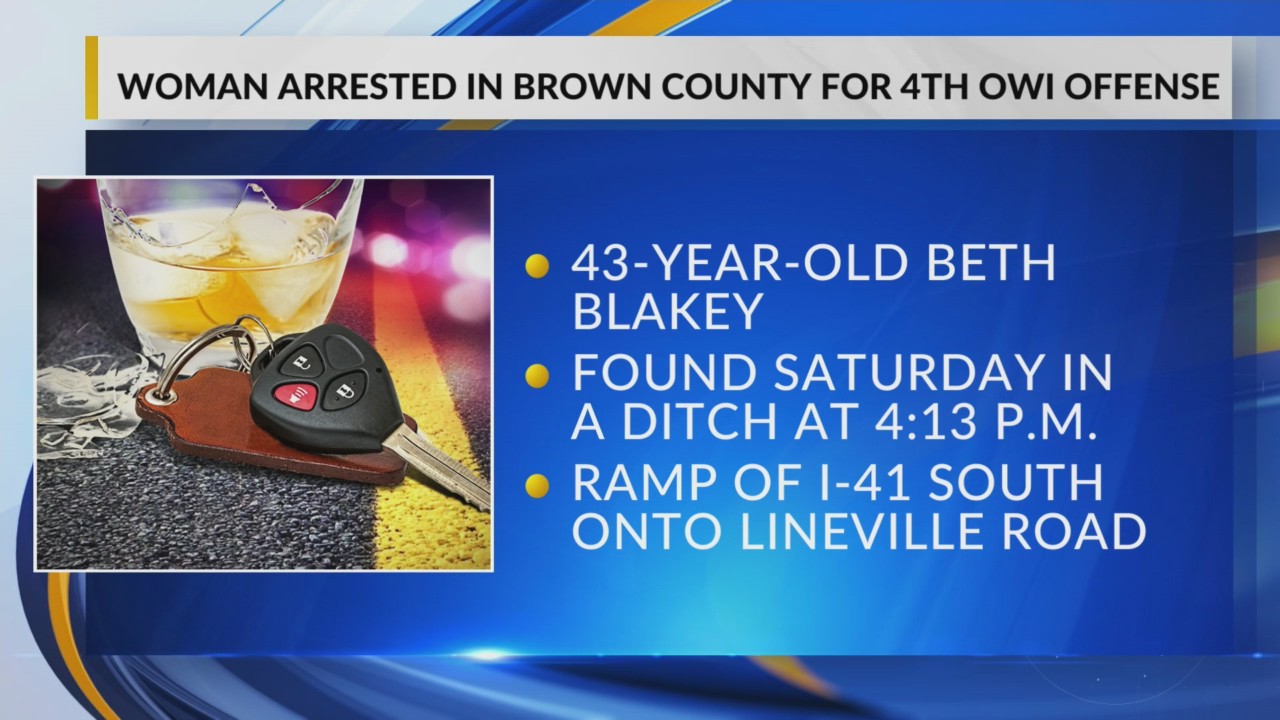 43-year-old Wisconsin woman arrested for fourth OWI offense after ...