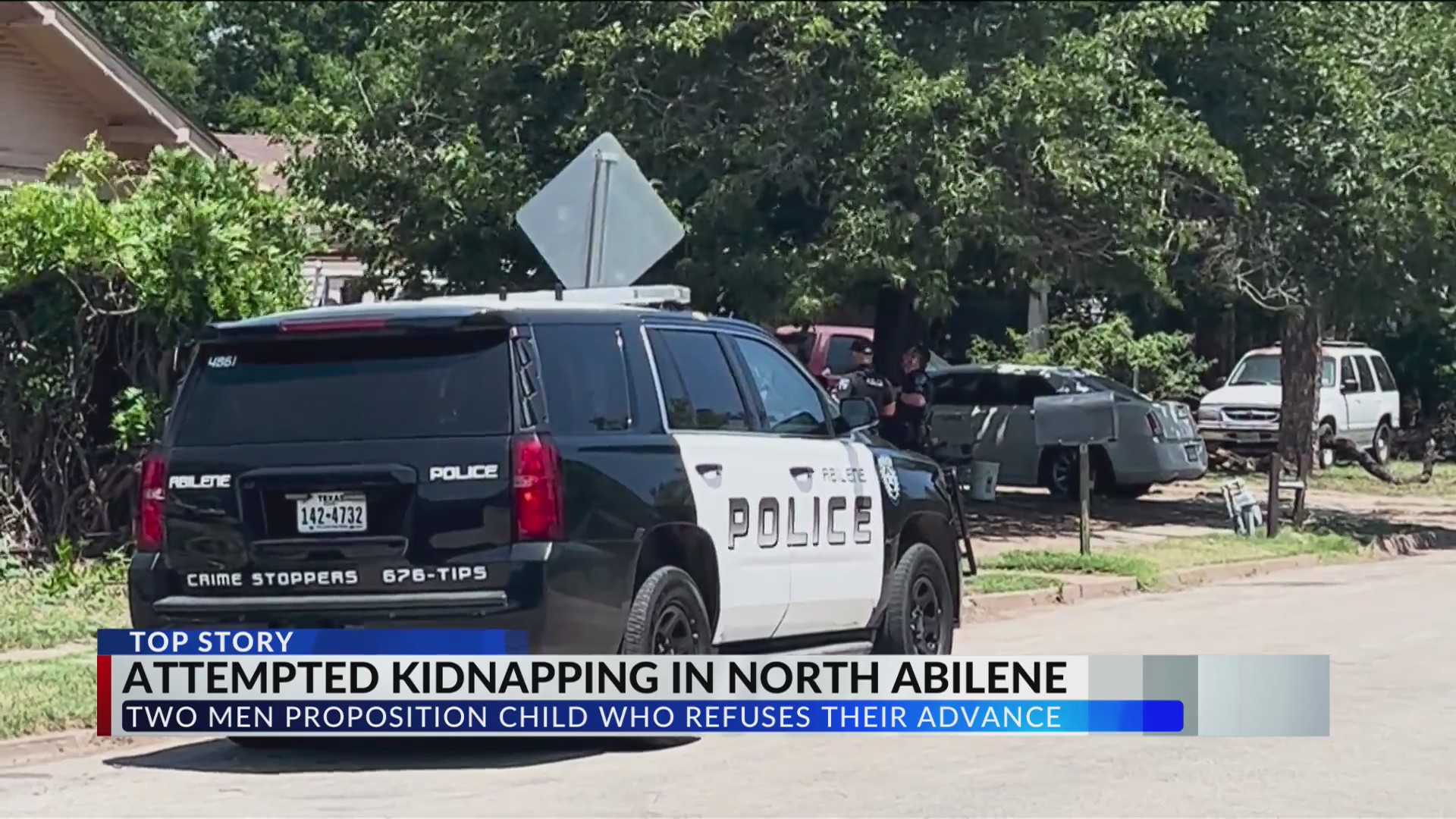 ALERT: Abilene mother says men in vehicle attempt kidnapping of her ...