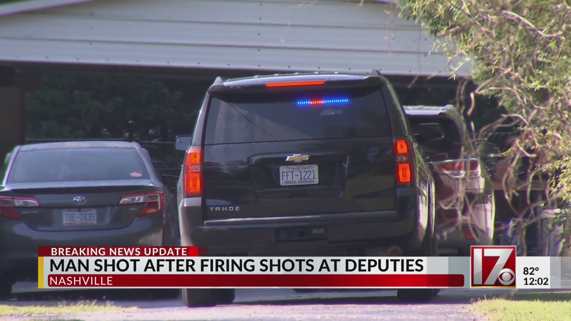 Man shot after firing at deputies in Nash County – CBS17.com
