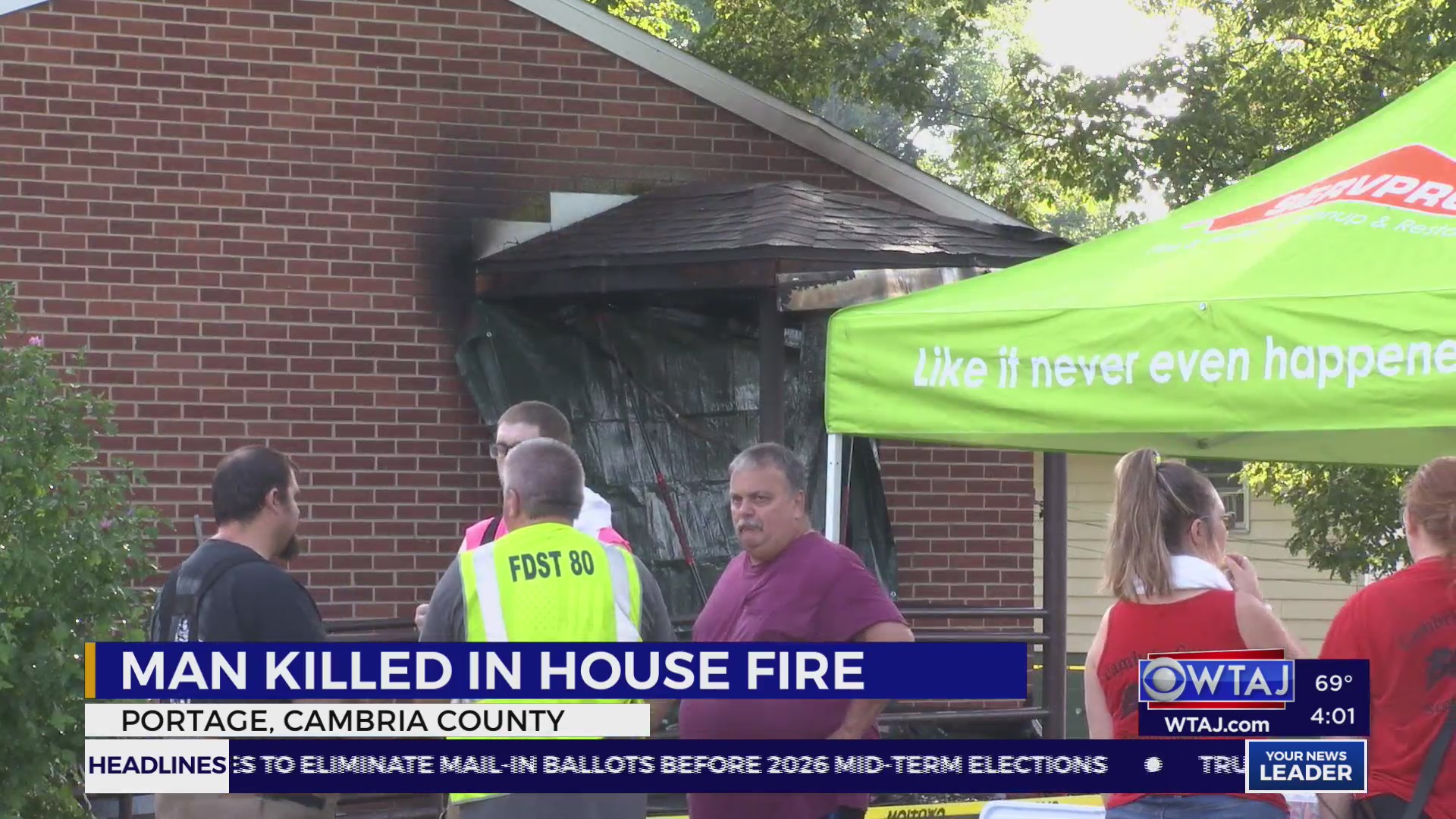 Cambria County house fire leaves one dead after victim trapped inside ...