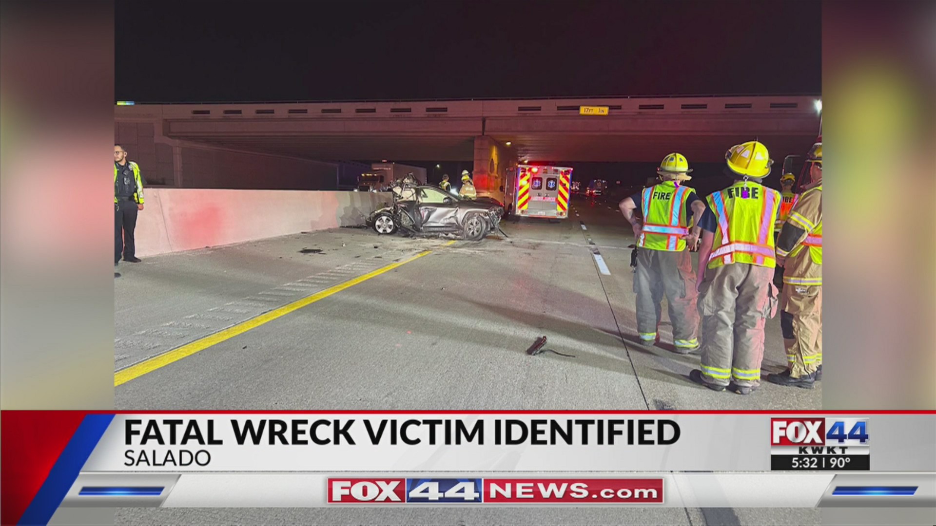 Victim in Salado fatal crash identified – KWKT – FOX 44