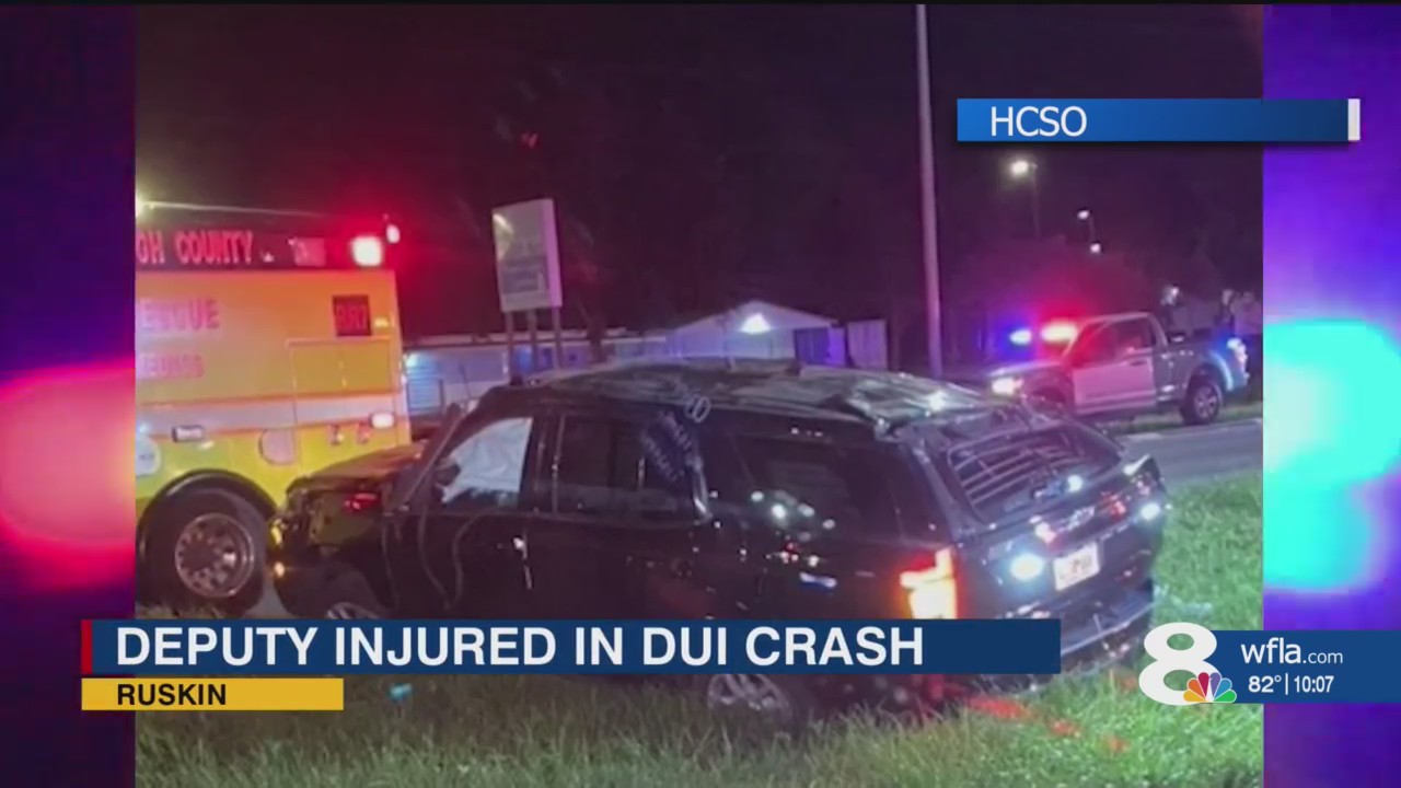 Hillsborough deputy airlifted to hospital after drunken driver slams ...