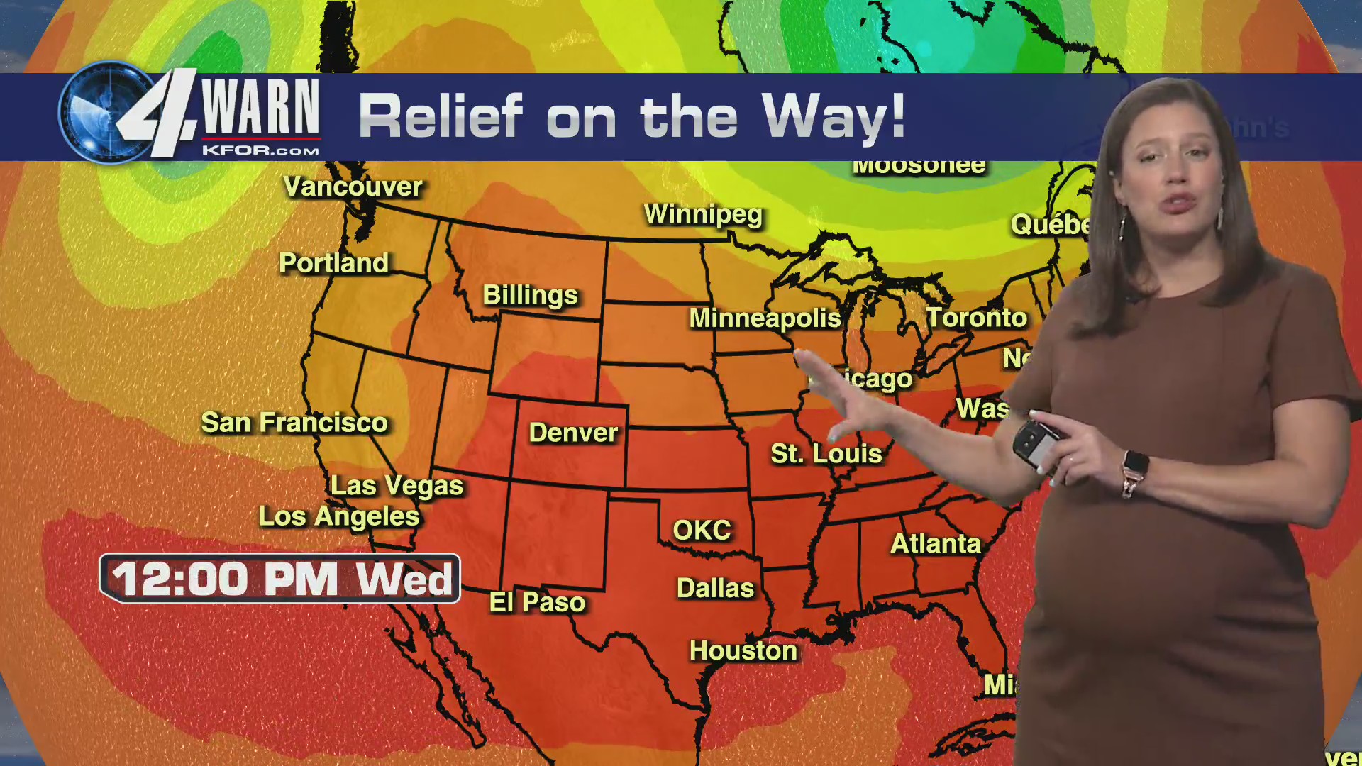 Emily Sutton talks about when we could see our first 100 degree day and ...