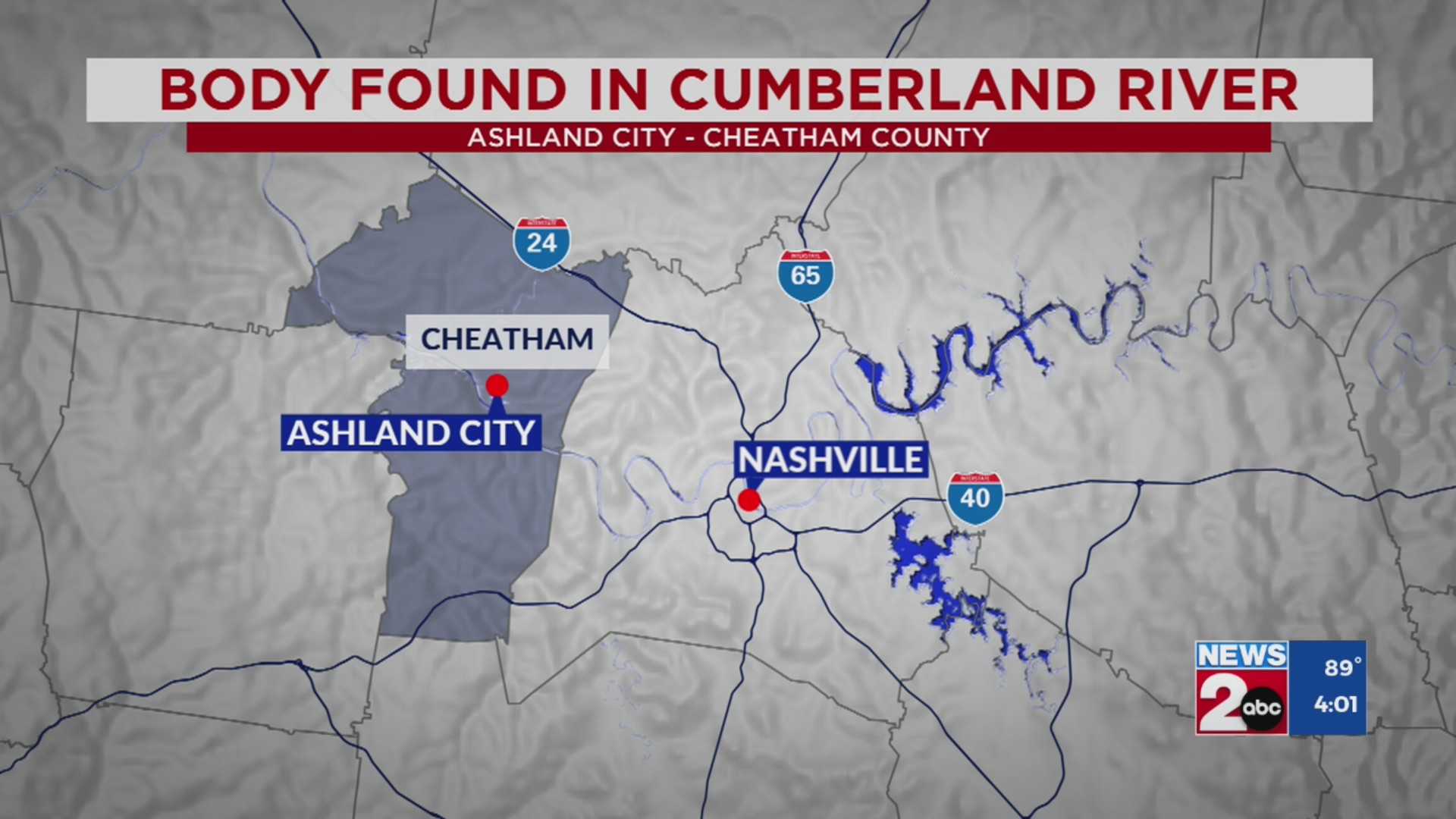 Body found in Cumberland River in Cheatham County – WKRN News 2