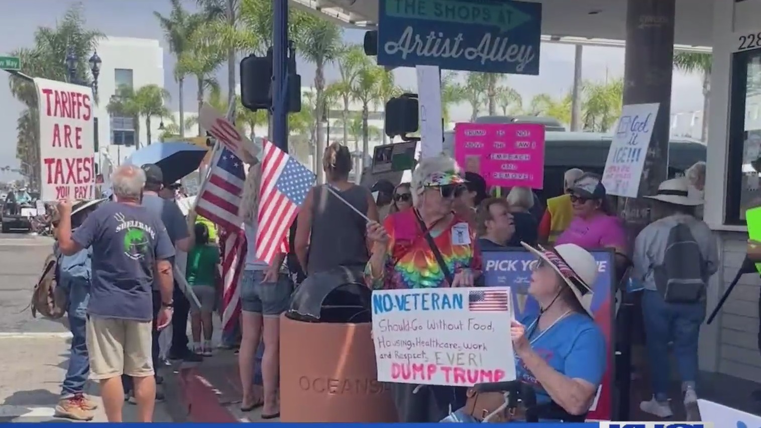Discaya Stop Rally Oceanside rally calls for a stop to ICE deportations – FOX 5 San Diego ...