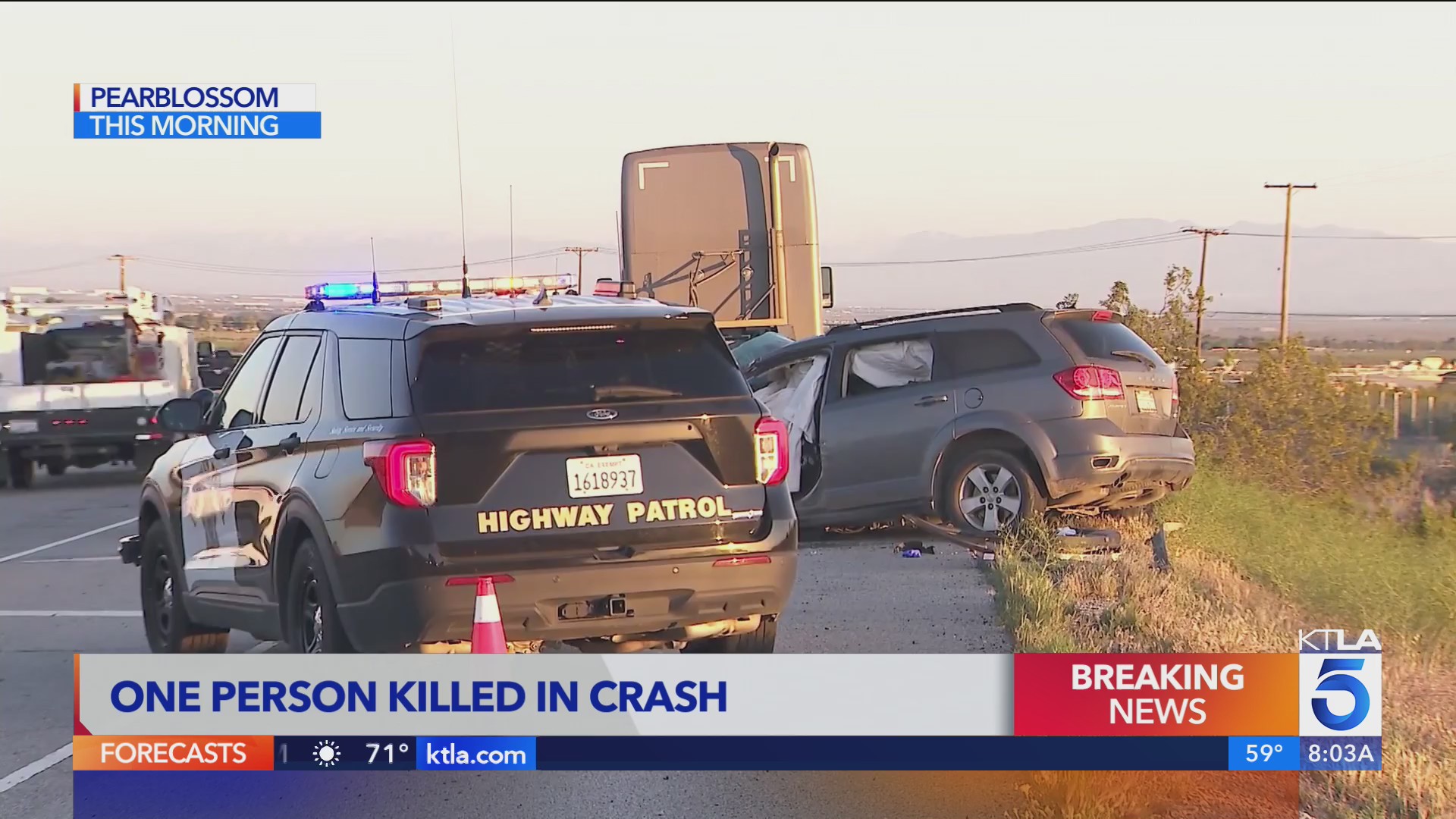 6 people dead after driver killed in 2nd crash on SR-138 in Antelope ...