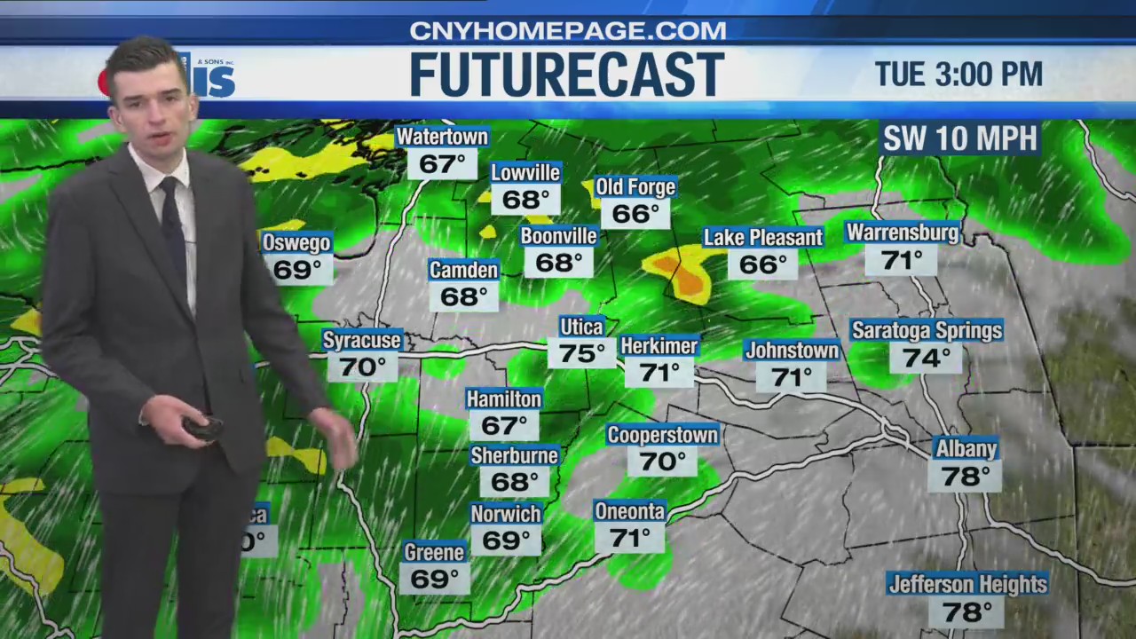 Eyewitness News at 6pm Weather Forecast Monday 10.06.2025 – WUTR/WFXV ...