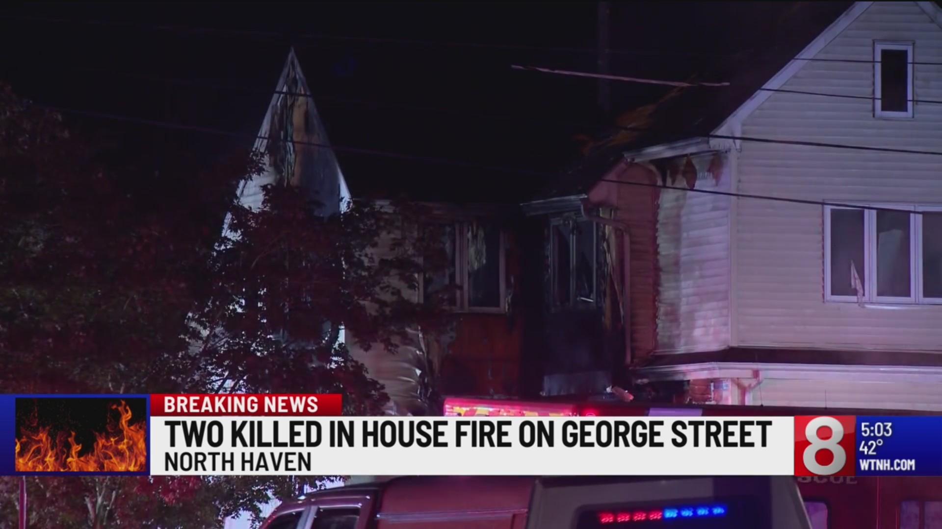 8-year-old and man die following house fire in North Haven – WTNH.com