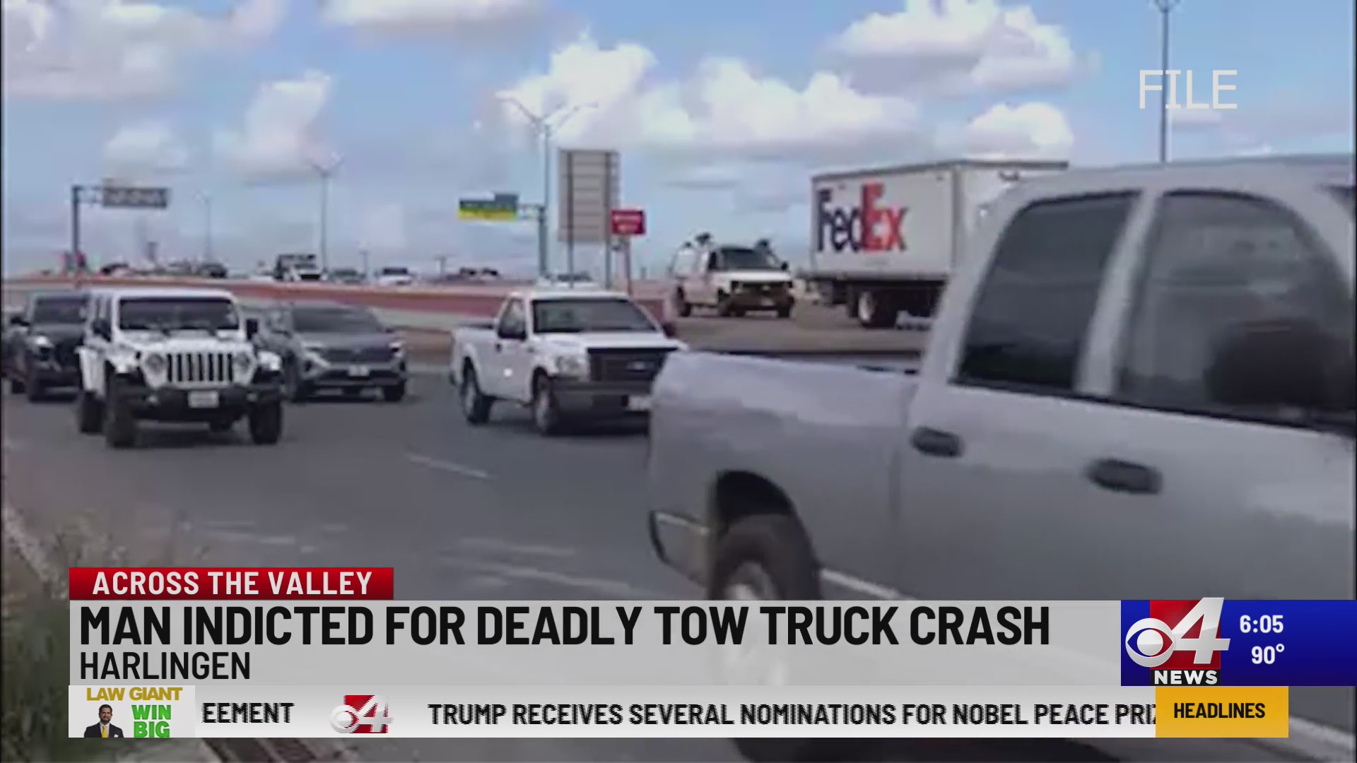 Man Indicted For Deadly Tow Truck Crash – KVEO-TV