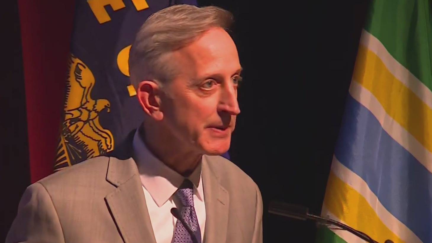 Portland mayor delivers State of the City address amid housing crisis ...