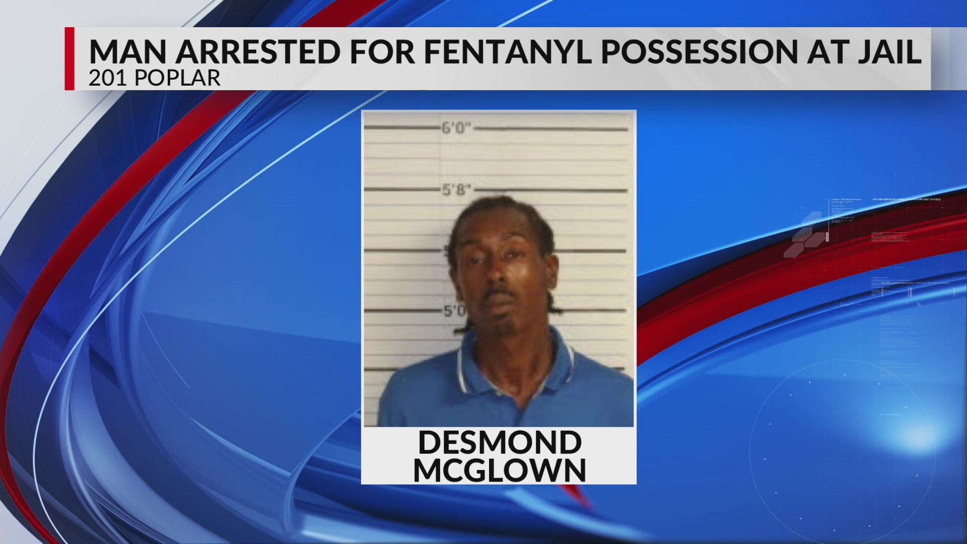 Man arrested for fentanyl possession at jail – WREG.com