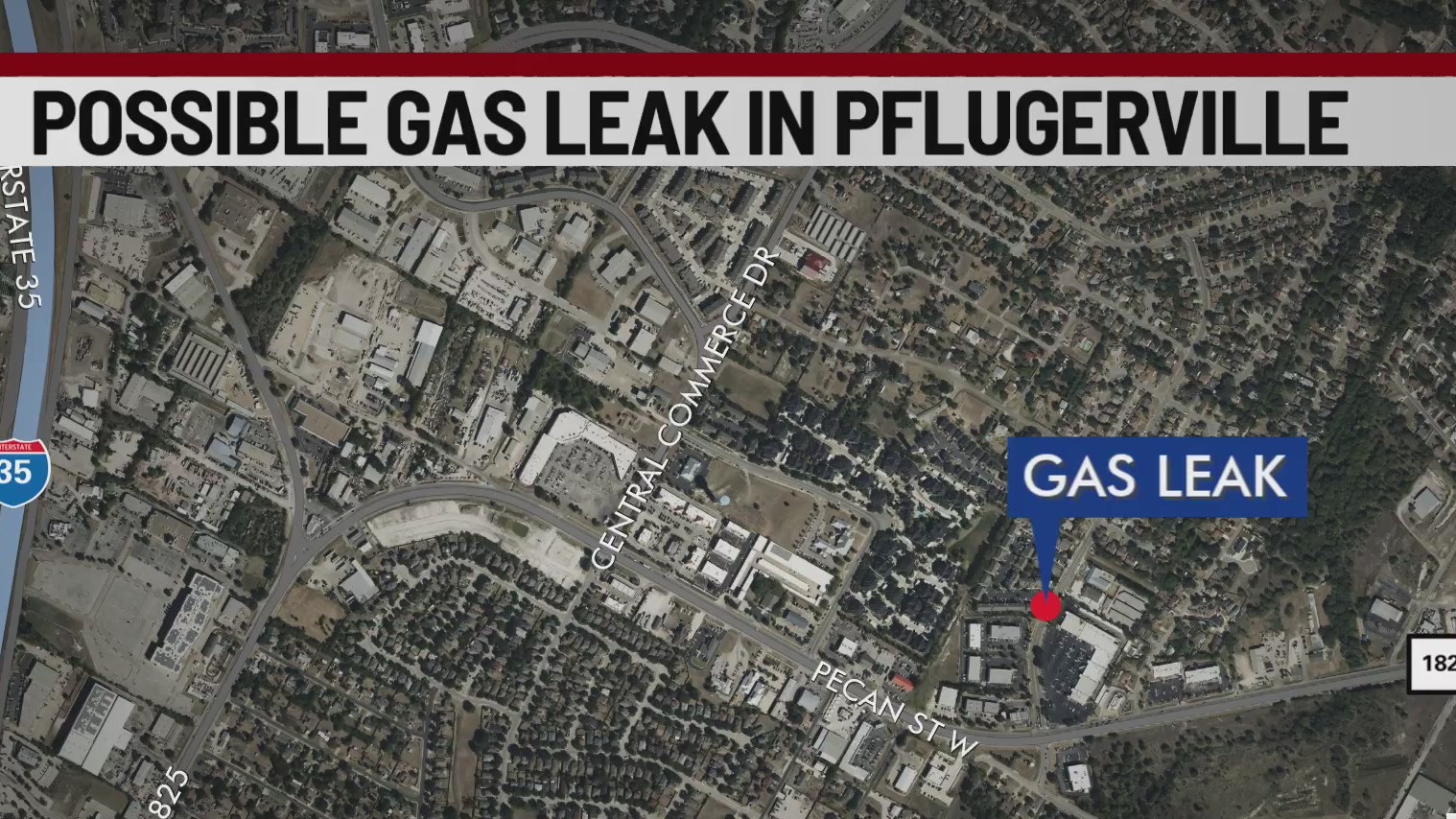 Possible gas leak in Pflugerville leads to partial road closure, PPD ...
