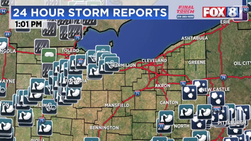 Widespread rain on the way, then snow – Fox 8 Cleveland WJW