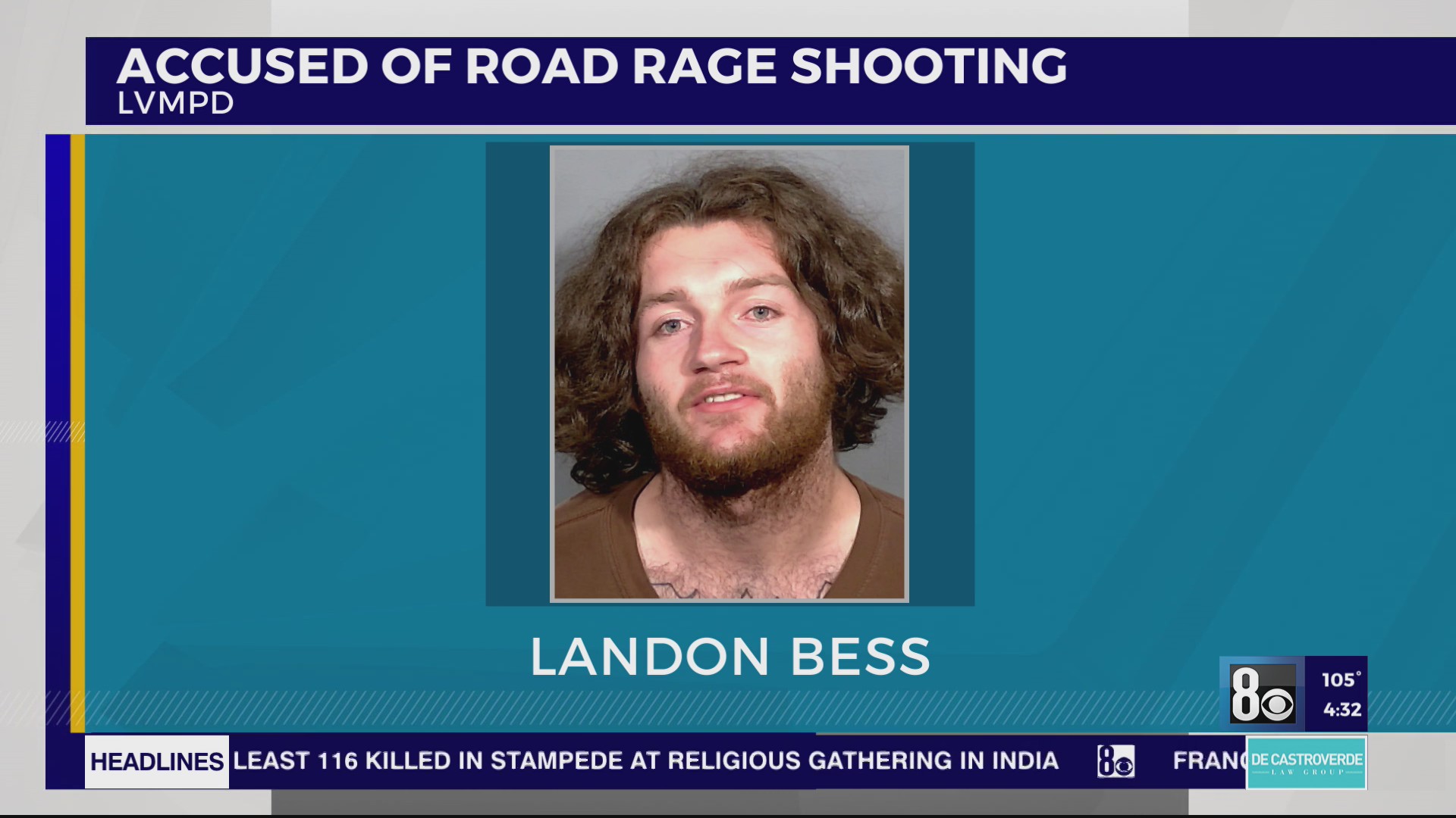 Man faces attempted murder charge in Las Vegas road rage shooting - KLAS