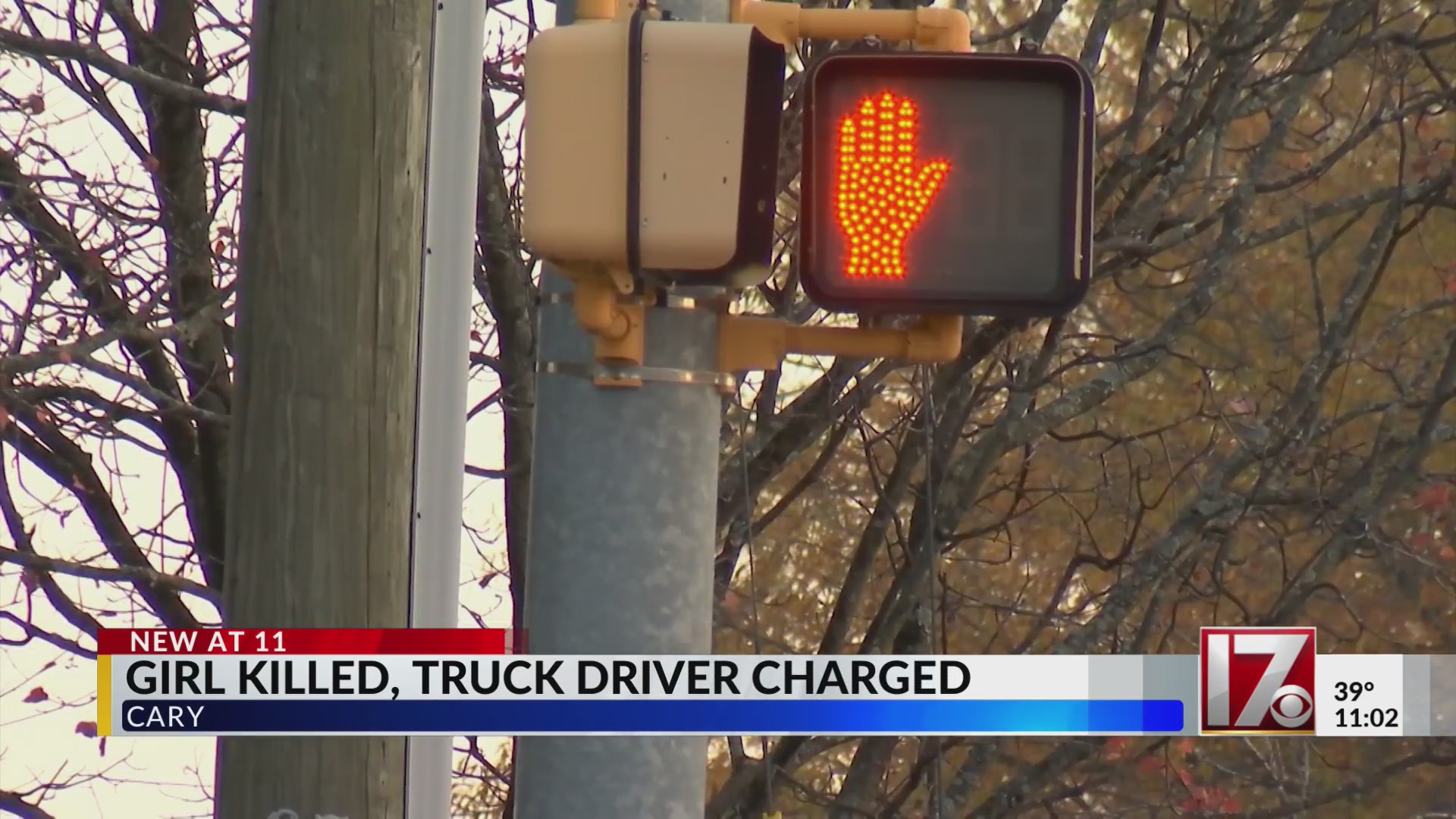Girl killed, truck driver charged in Cary – CBS17.com