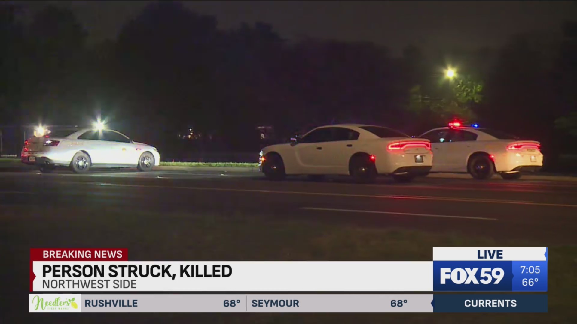 IMPD: Vehicle strikes, kills person on northwest side – Fox 59