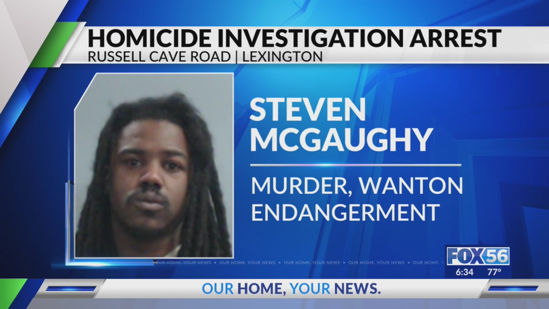Man accused in connection to deadly Russell Cave Road shooting – FOX 56 ...