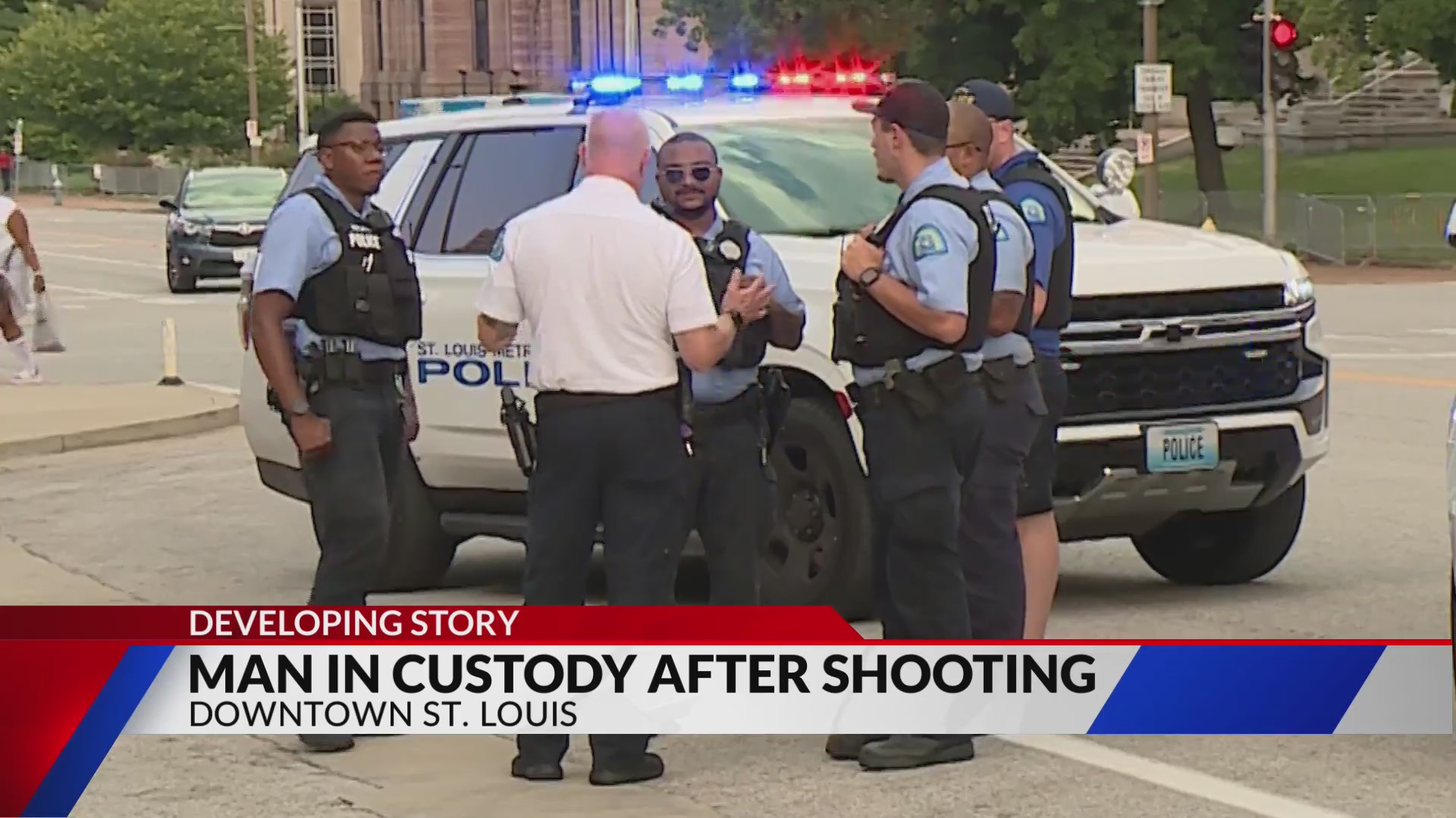 Man in custody after shooting in downtown St. Louis – FOX 2