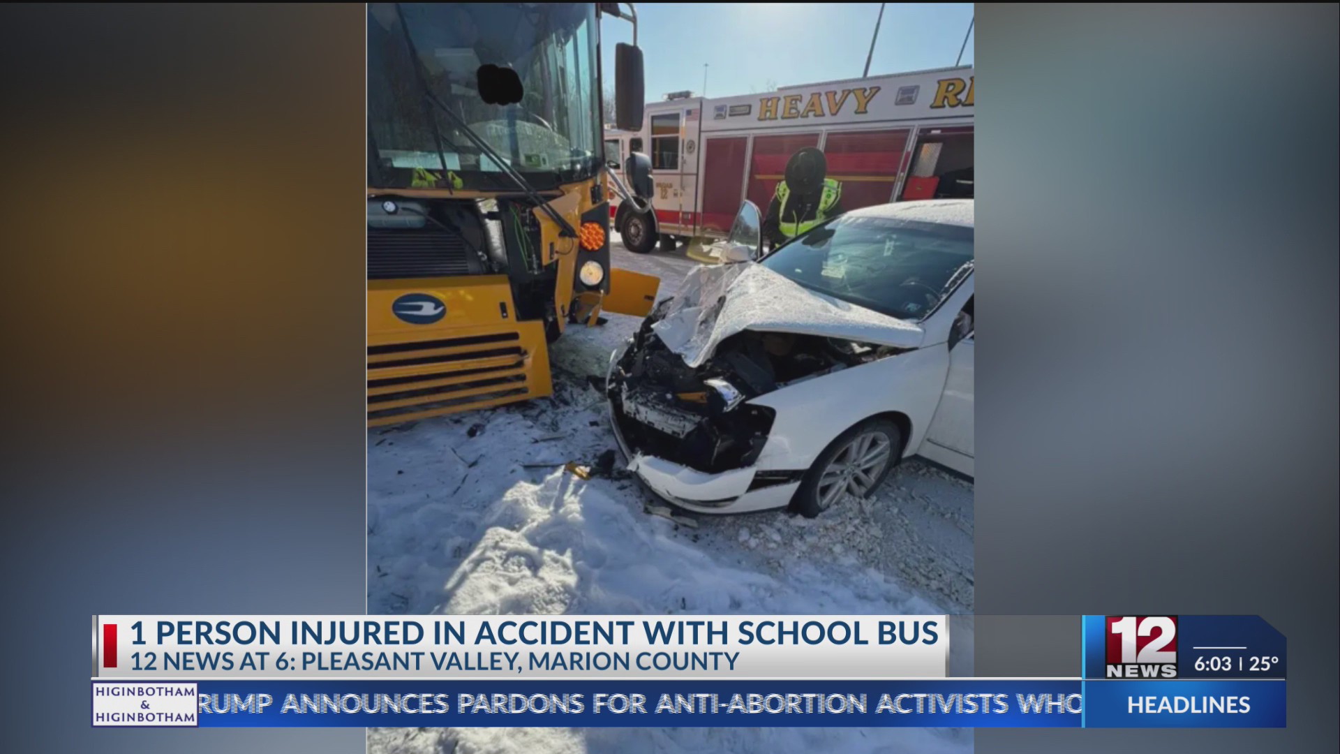Student driver injured in accident involving Marion County school bus ...