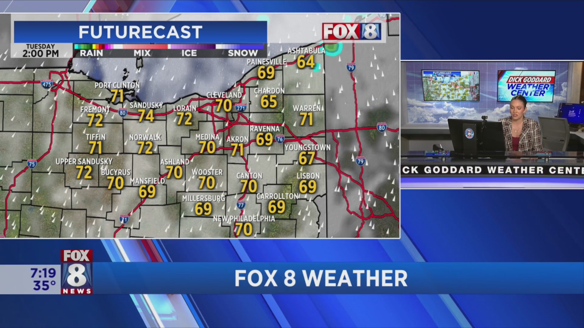 Warmer temperatures heading our way – Fox 8 Cleveland WJW