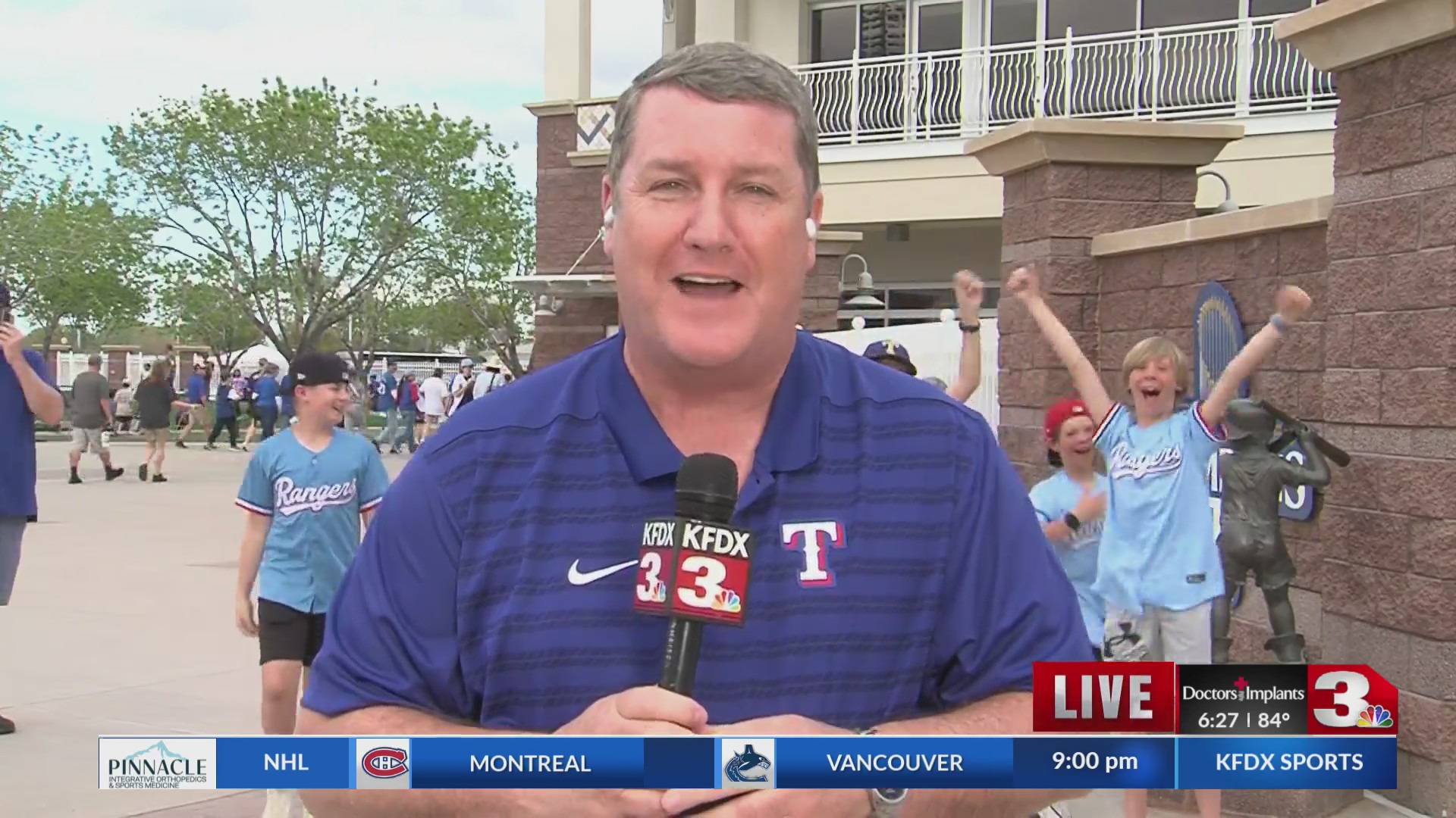 Tobin Spring TOBIN MCDUFF LIVE REPORT FROM TEXAS RANGERS SPRING TRAINING – MARCH 11 ...