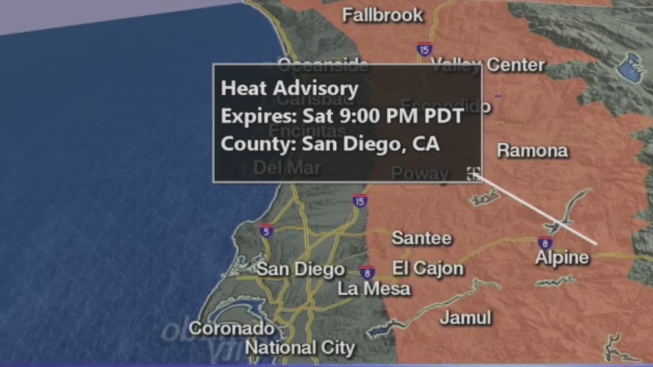 Cities across San Diego County see record heat ahead of cooldown – FOX ...