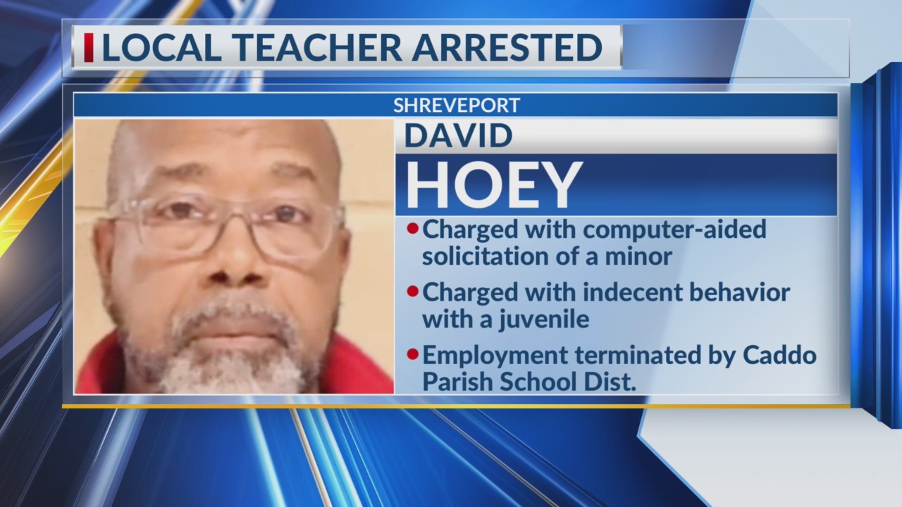 Caddo teacher arrested for alleged indecent behavior with student ...