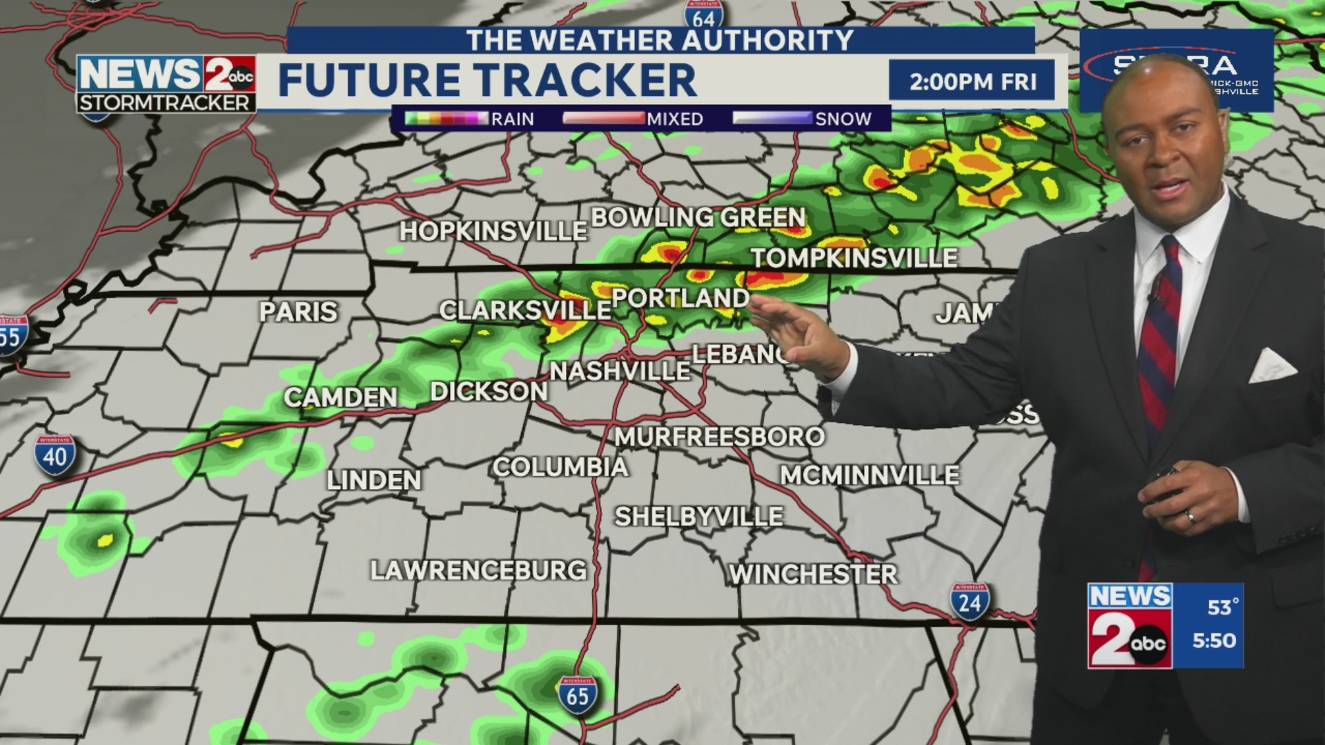 November 7, 2025 Morning Forecast – WKRN News 2