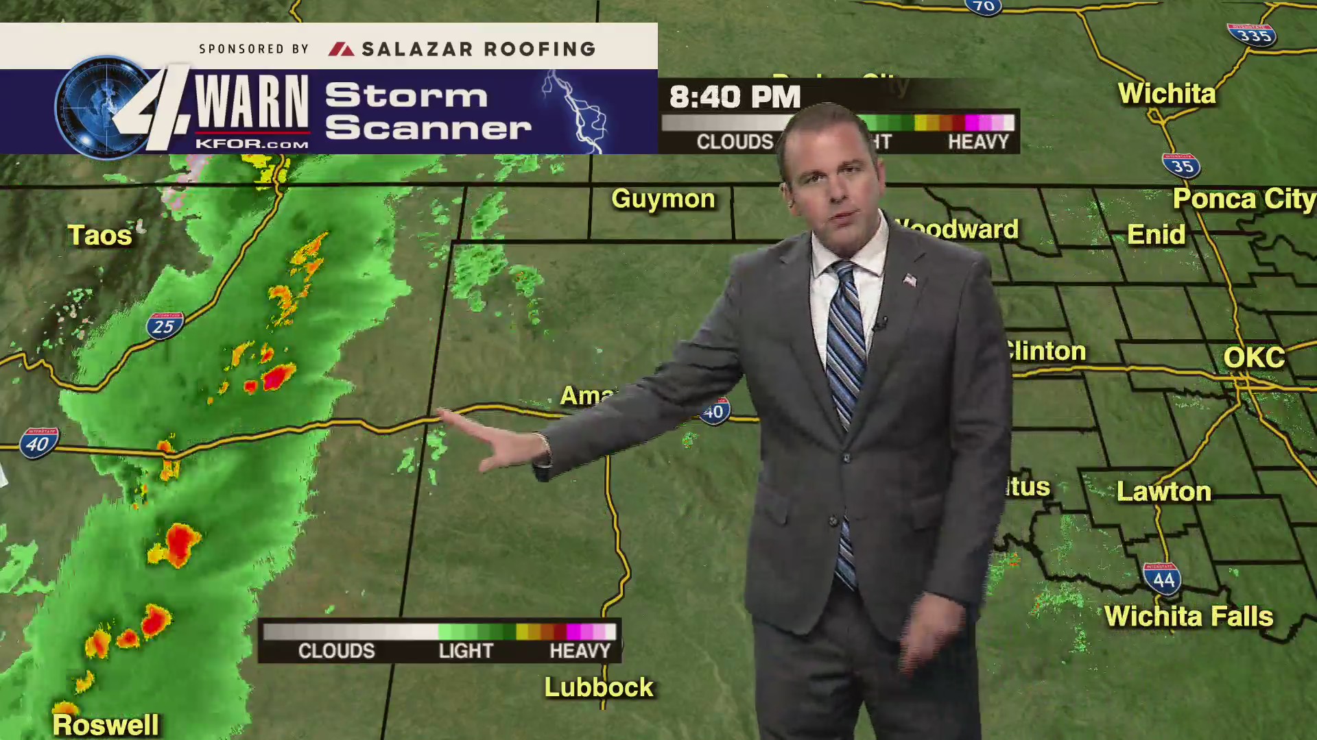 Aaron Brackett’s Saturday night 4Cast Oklahoma City