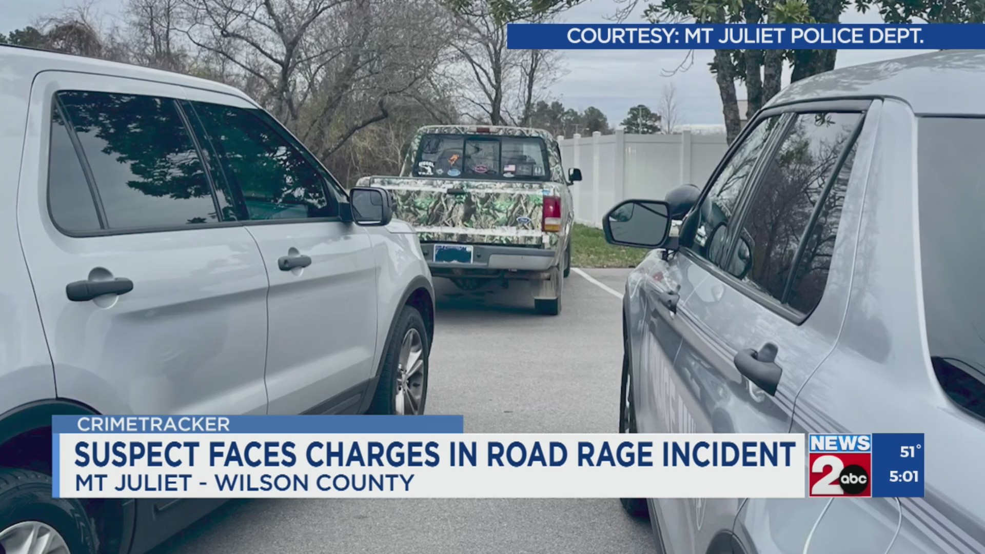 Teen facing charges following Mt. Juliet road rage incident – WKRN News 2