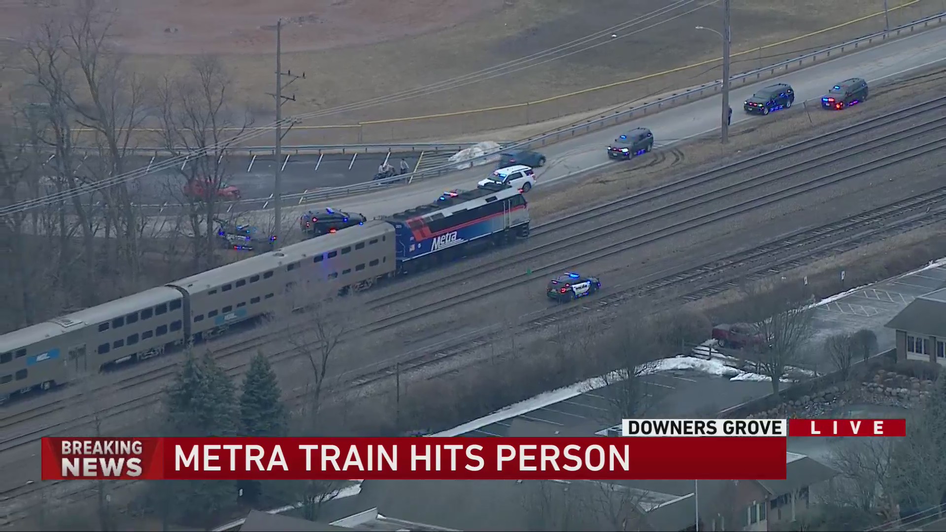 Pedestrian struck by Metra train in Downers Grove – WGN-TV