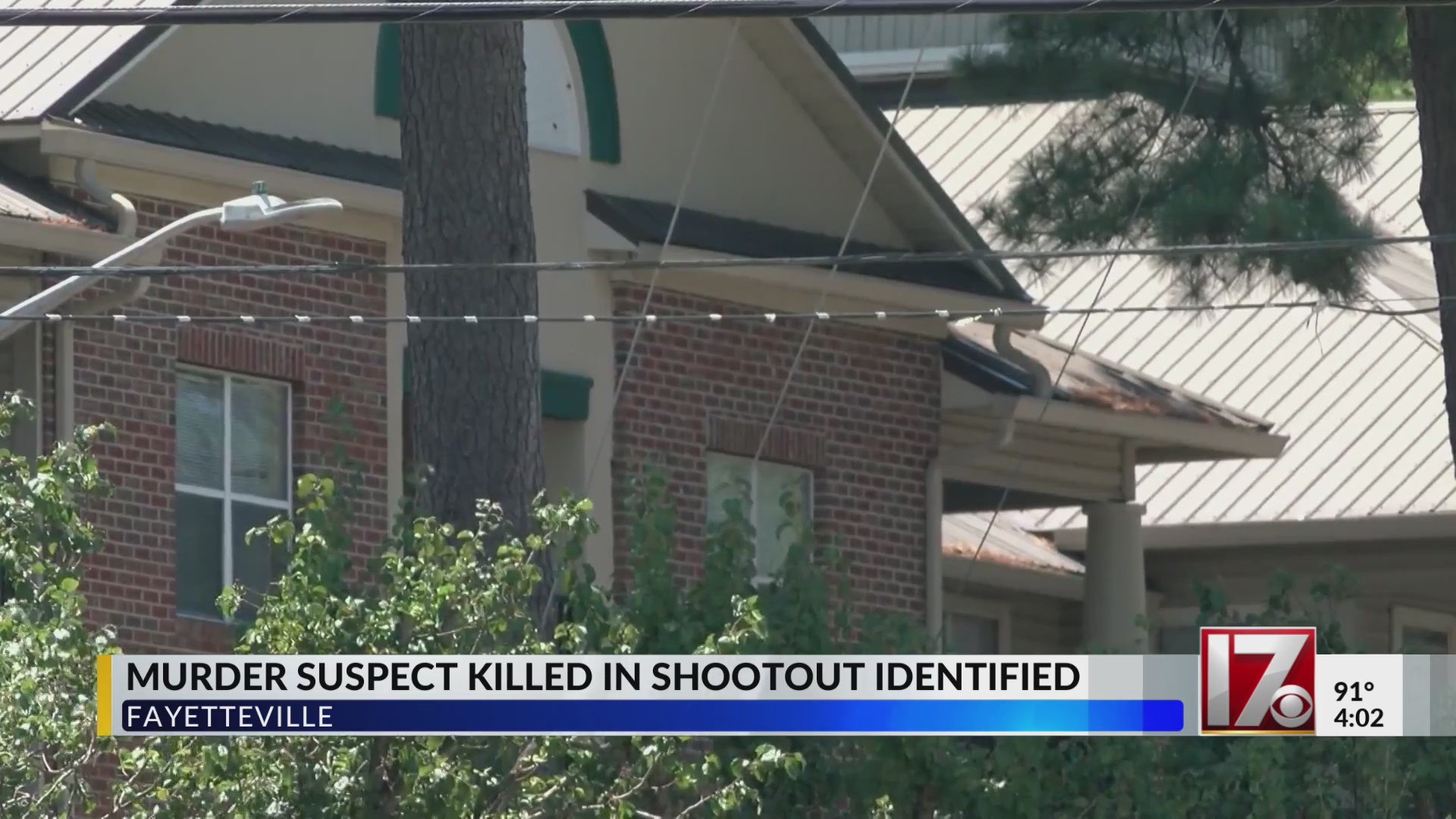 Murder suspect killed in shootout with Fayetteville officers after ...